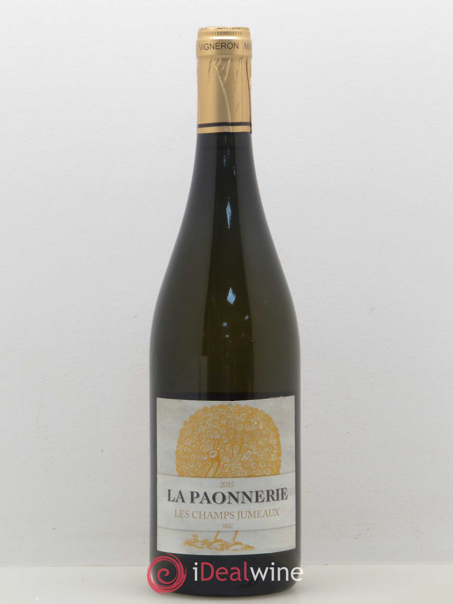 Divers Coteaux d'Aunis Pineau Cuvée Les Champs Jumeaux Domaine de la Paonnerie Chenin 2015 - Posten von 1 Flasche - 0