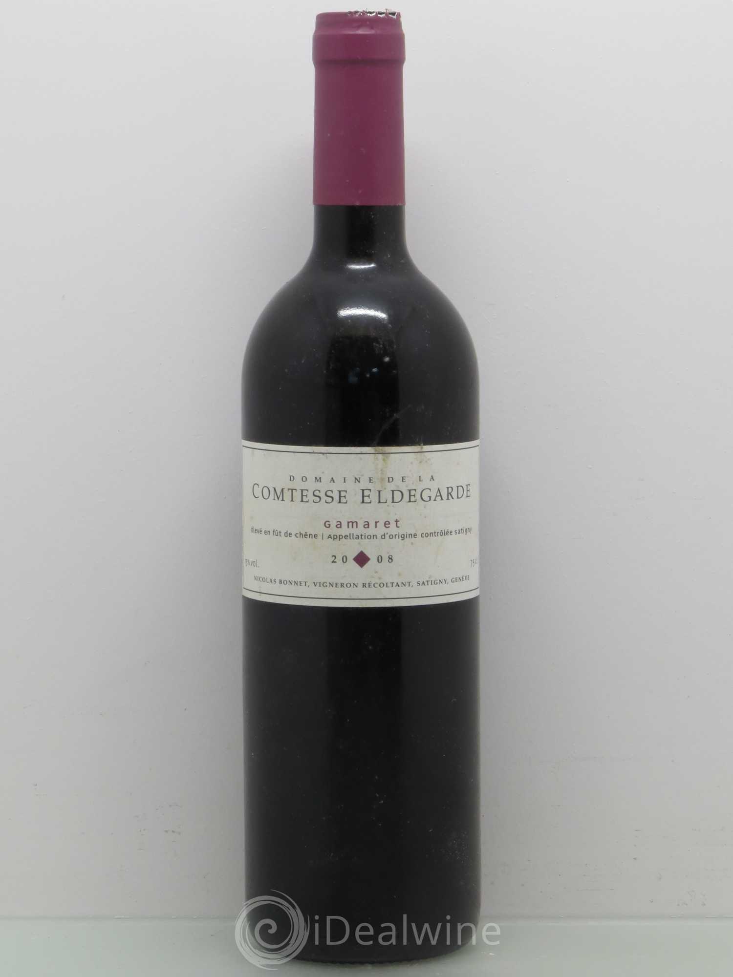 Divers Satigny Gamaret Comtesse Eldegarde Nicolas Bonnet (Suisse) 2008 - Posten von 1 Flasche - 0