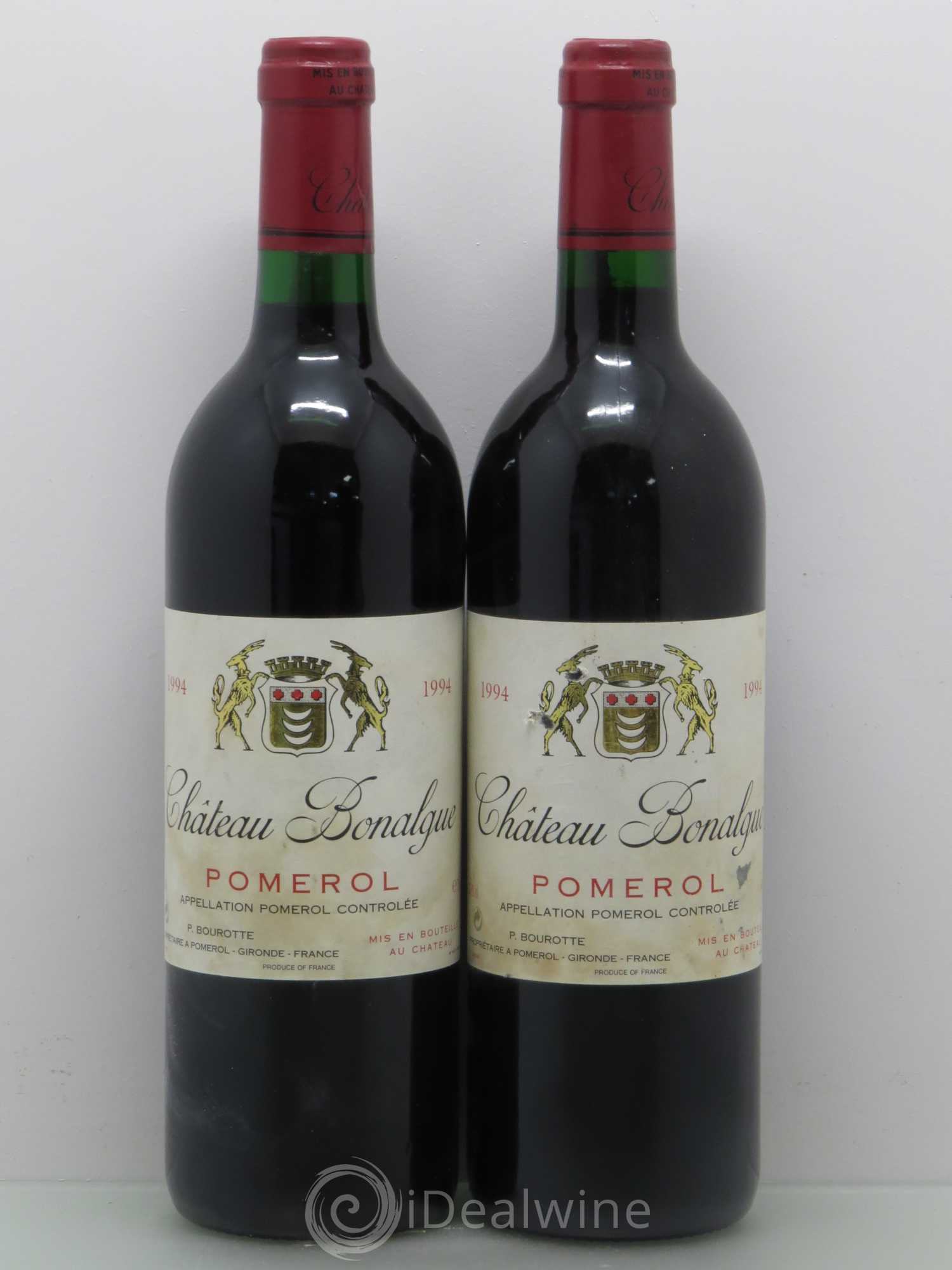 Château Bonalgue 1994 - Lot de 2 bouteilles - 0