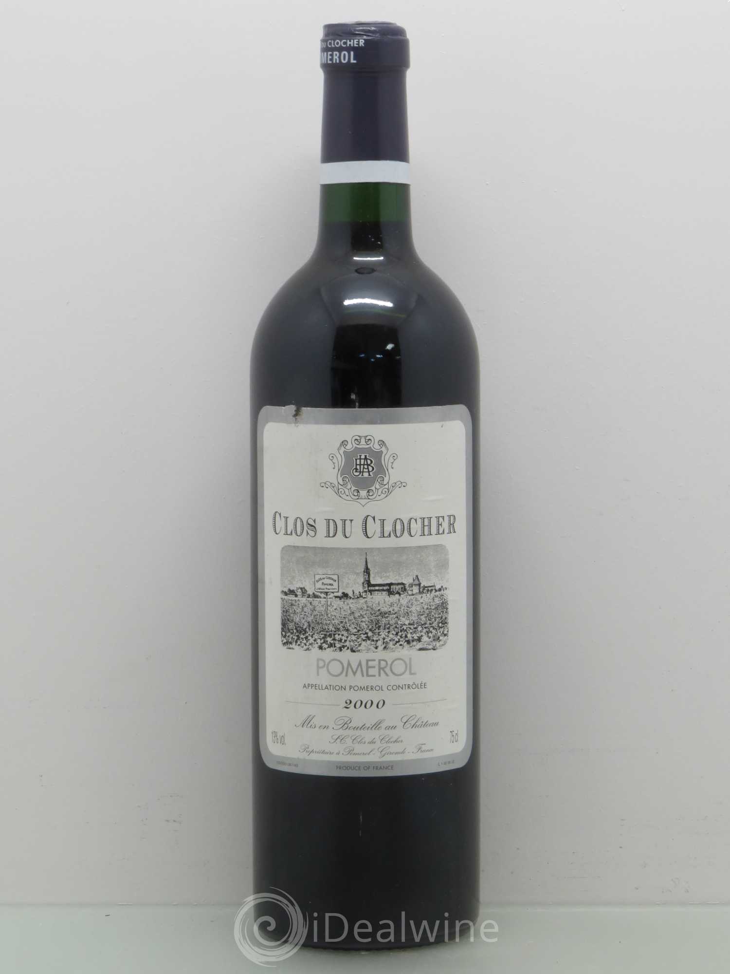 Clos du Clocher 2000 - Lot de 1 bouteille - 0