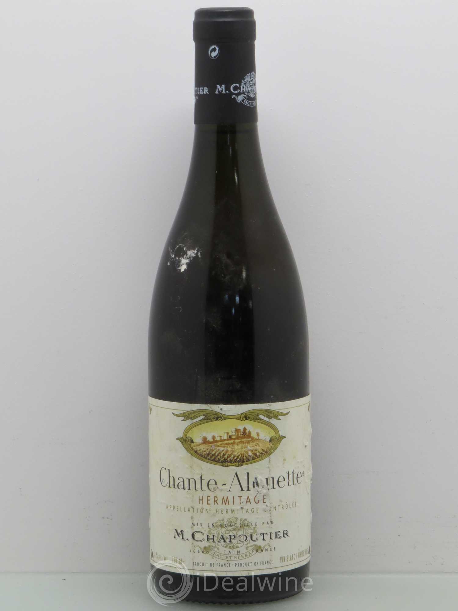 Hermitage Chante Alouette Chapoutier 2001 - Lot de 1 bouteille - 0