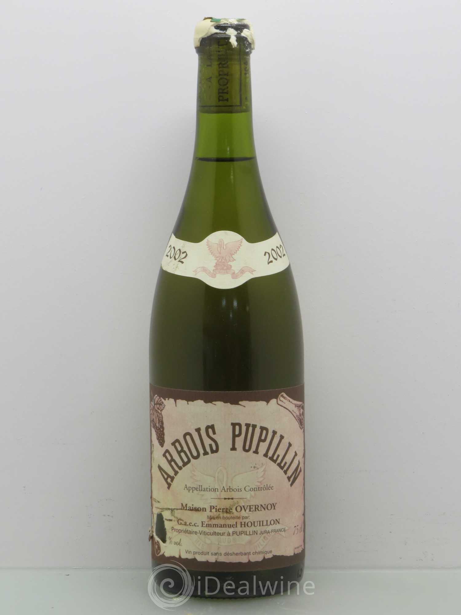 Arbois-Pupillin Savagnin (cire jaune) Overnoy-Houillon (Domaine) Chardonnay 2002 - Lot de 1 bouteille - 0