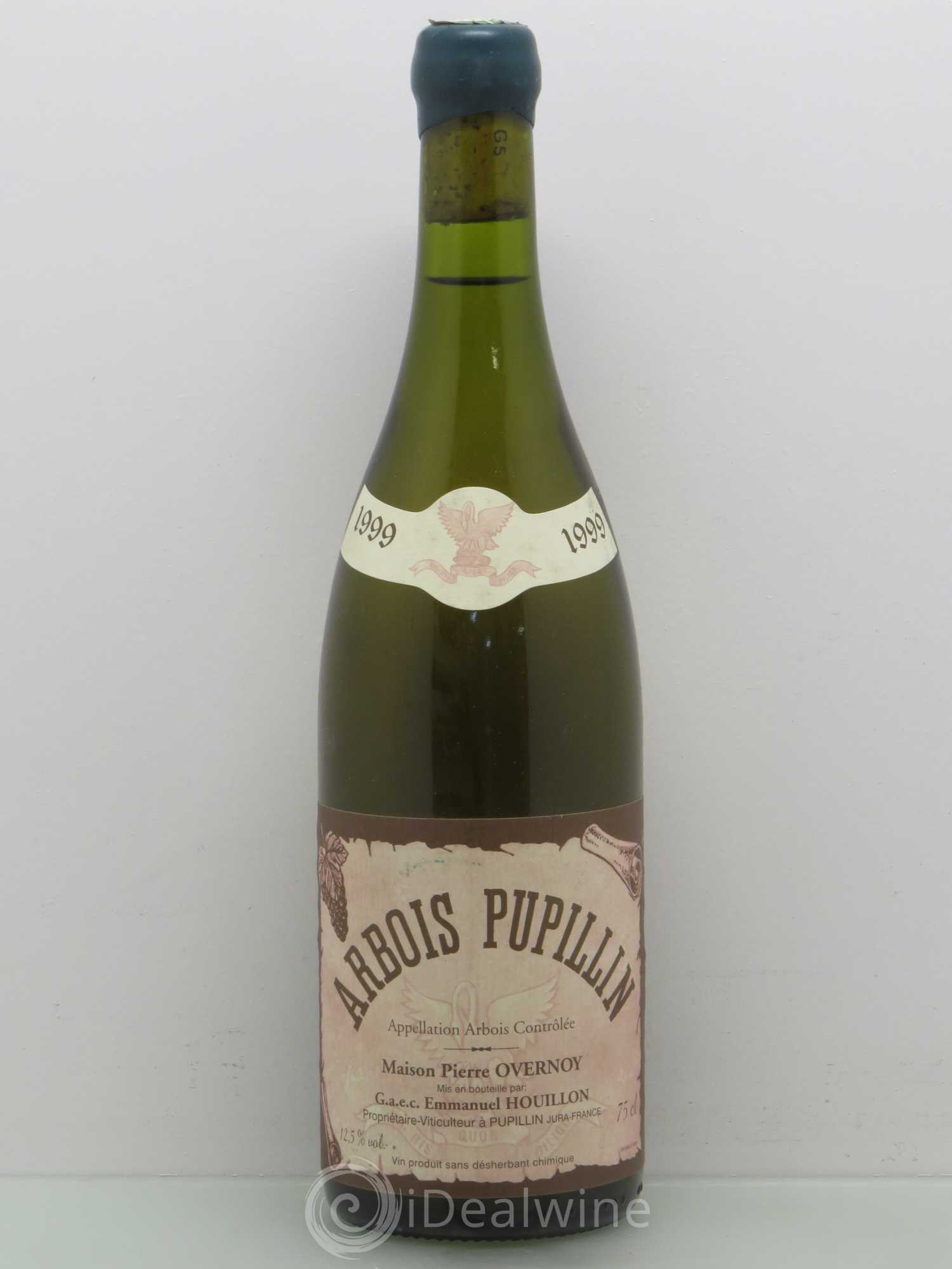 Arbois-Pupillin Savagnin (cire jaune) Overnoy-Houillon (Domaine) Assemblage Naturé et Chardonnay 1999 - Posten von 1 Flasche - 0