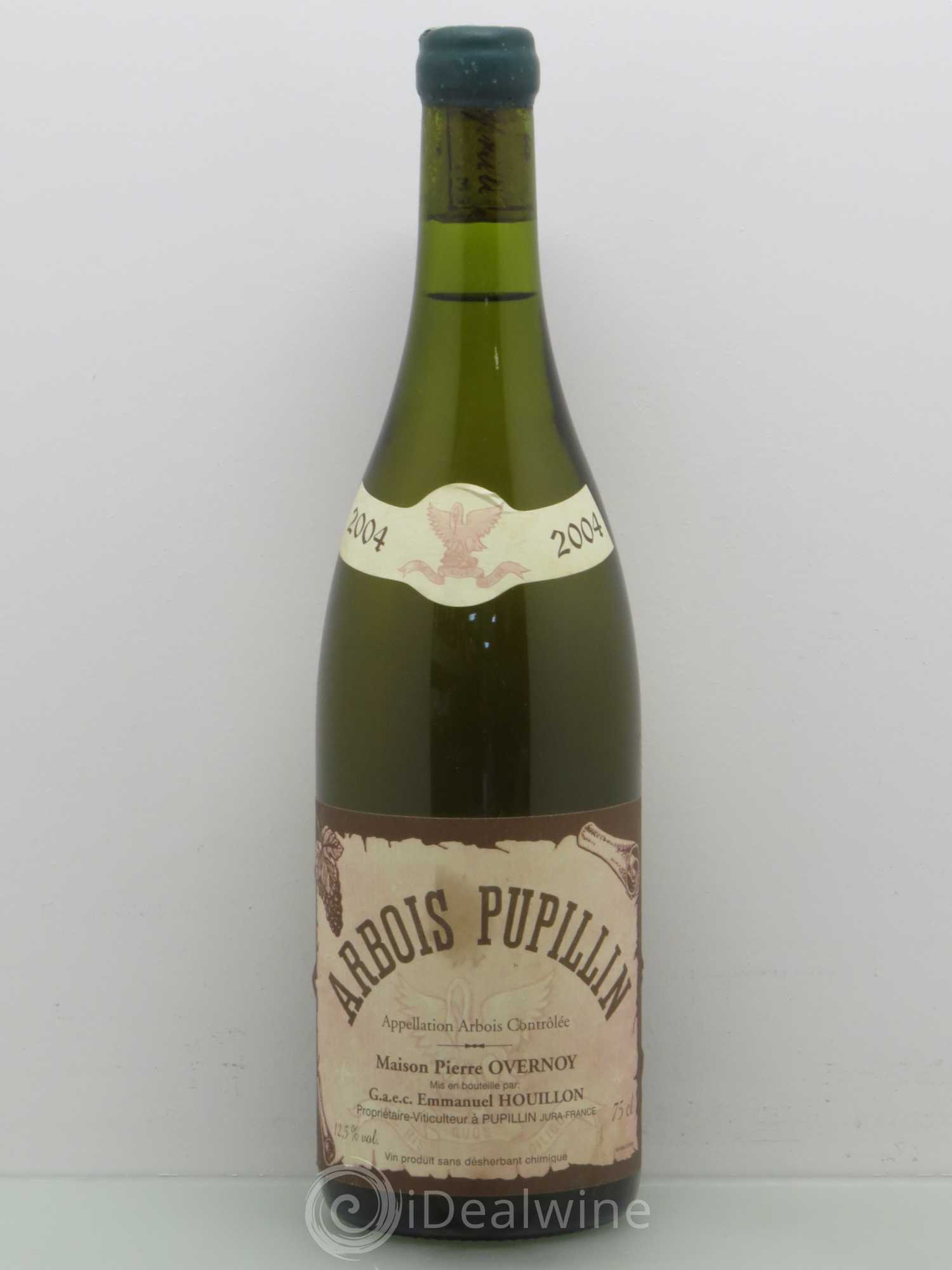 Arbois-Pupillin Savagnin (cire jaune) Overnoy-Houillon (Domaine) Assemblage Naturé et Chardonnay 2004 - Posten von 1 Flasche - 0