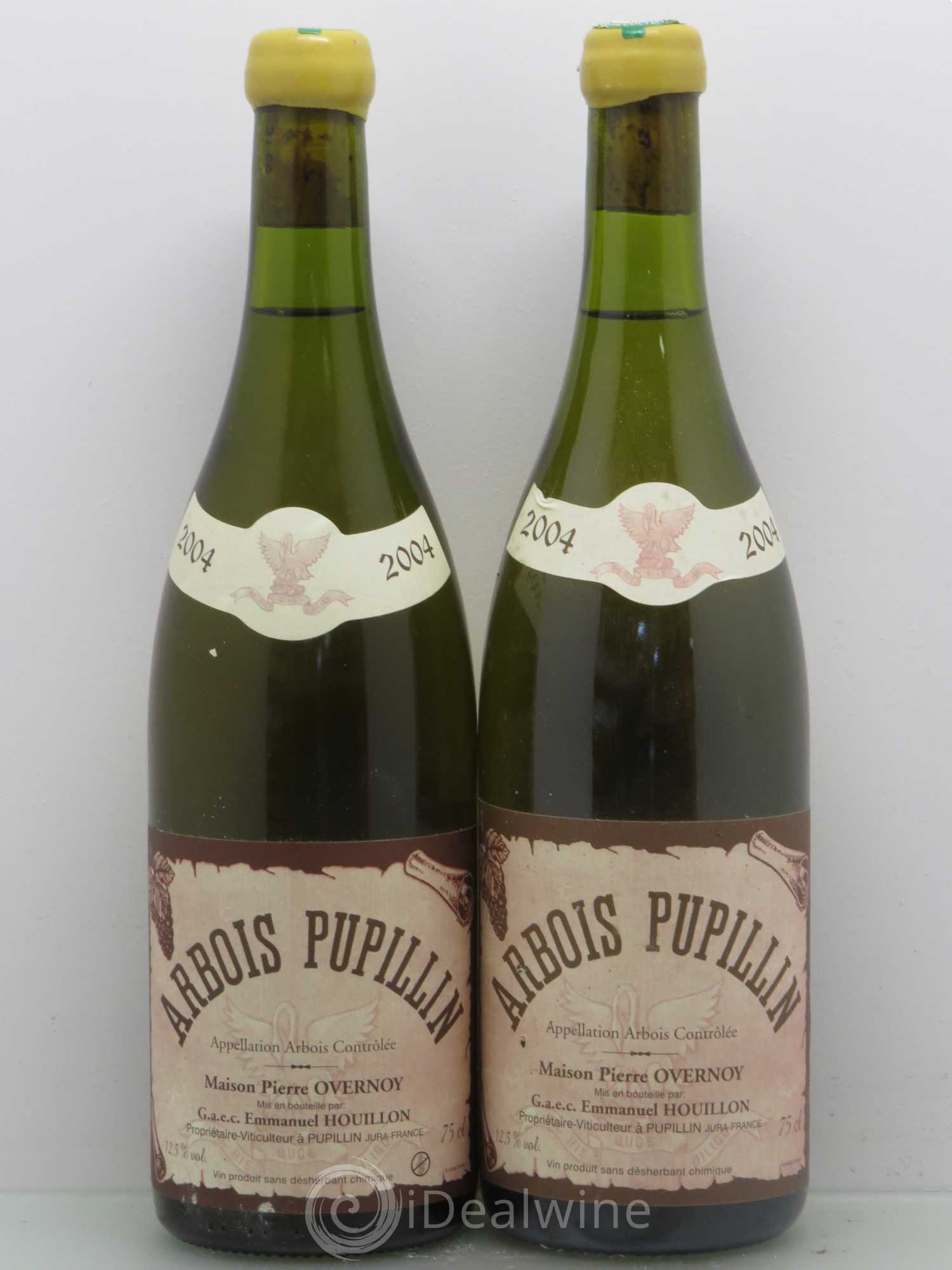 Arbois-Pupillin Savagnin (cire jaune) Overnoy-Houillon (Domaine) Savagnin Ouille 2004 - Lotto di 2 bottiglie - 0