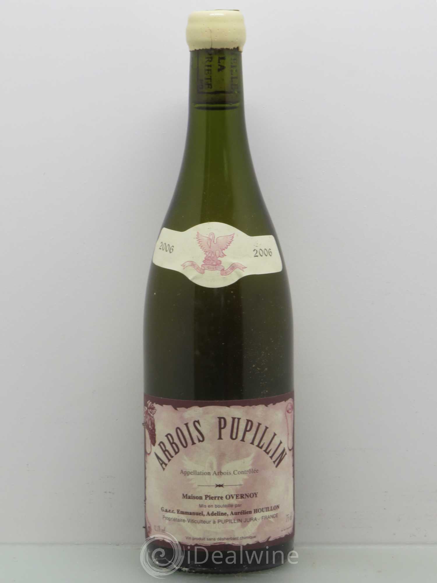 Arbois-Pupillin Savagnin (cire jaune) Overnoy-Houillon (Domaine) Chardonnay Ouillé 2006 - Lot de 1 bouteille - 0