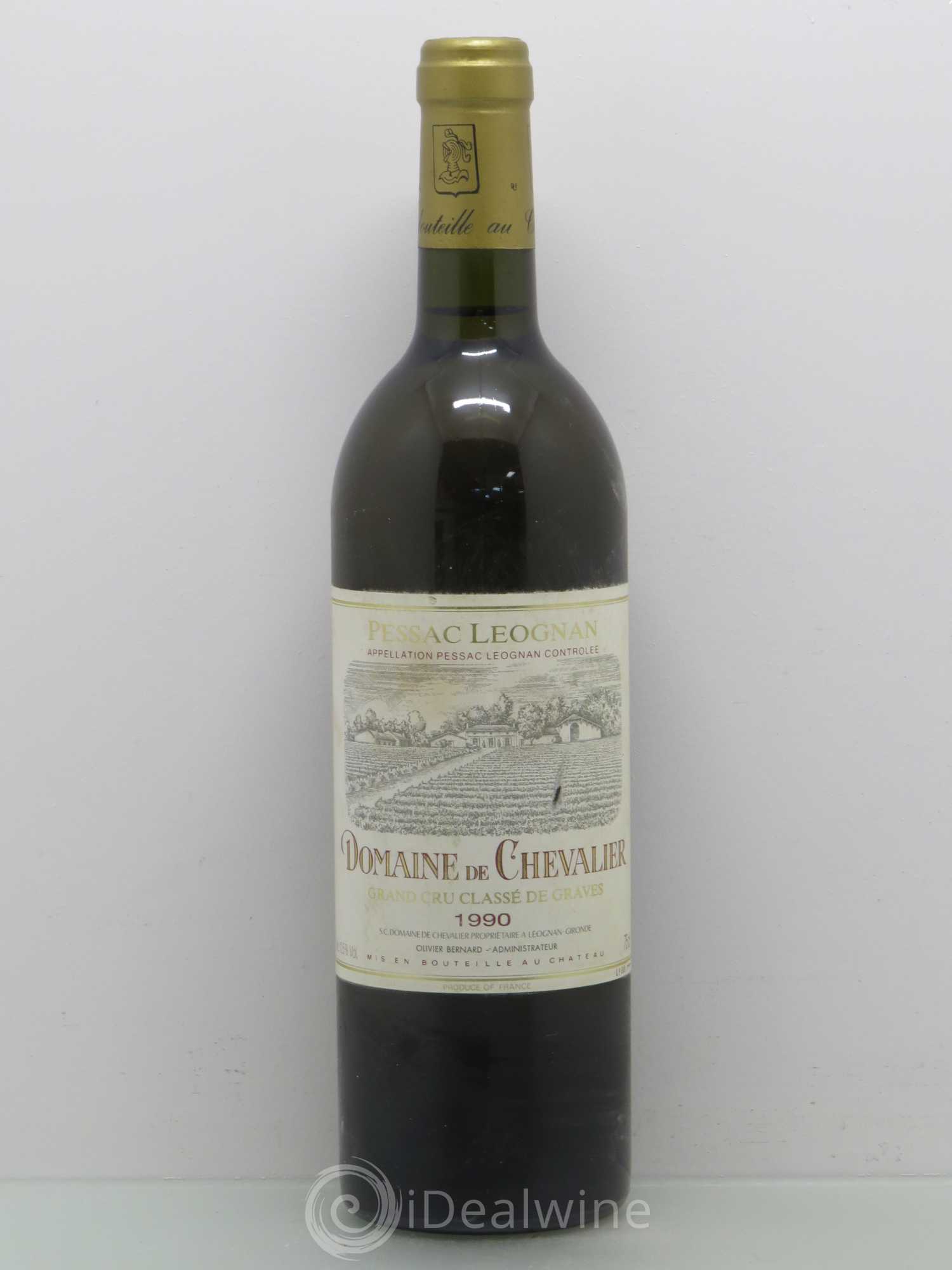 Domaine de Chevalier Cru Classé de Graves 1990 - Lot de 1 bouteille - 0
