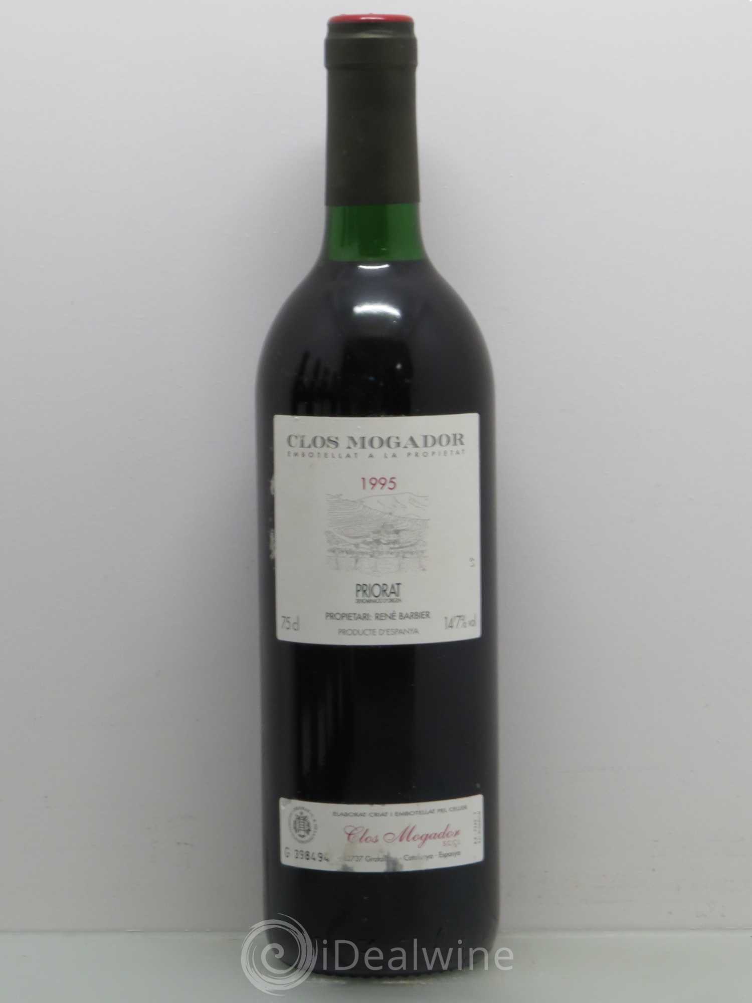 Priorat Clos Mogador DOCA René Barbier 1995 - Posten von 1 Flasche - 0