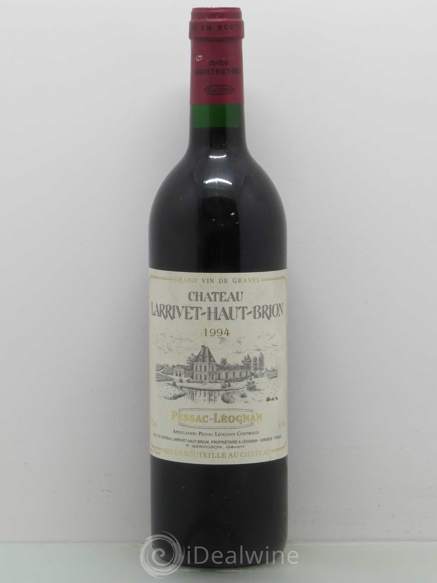Château Larrivet Haut-Brion 1994 - Lot de 1 bouteille - 0