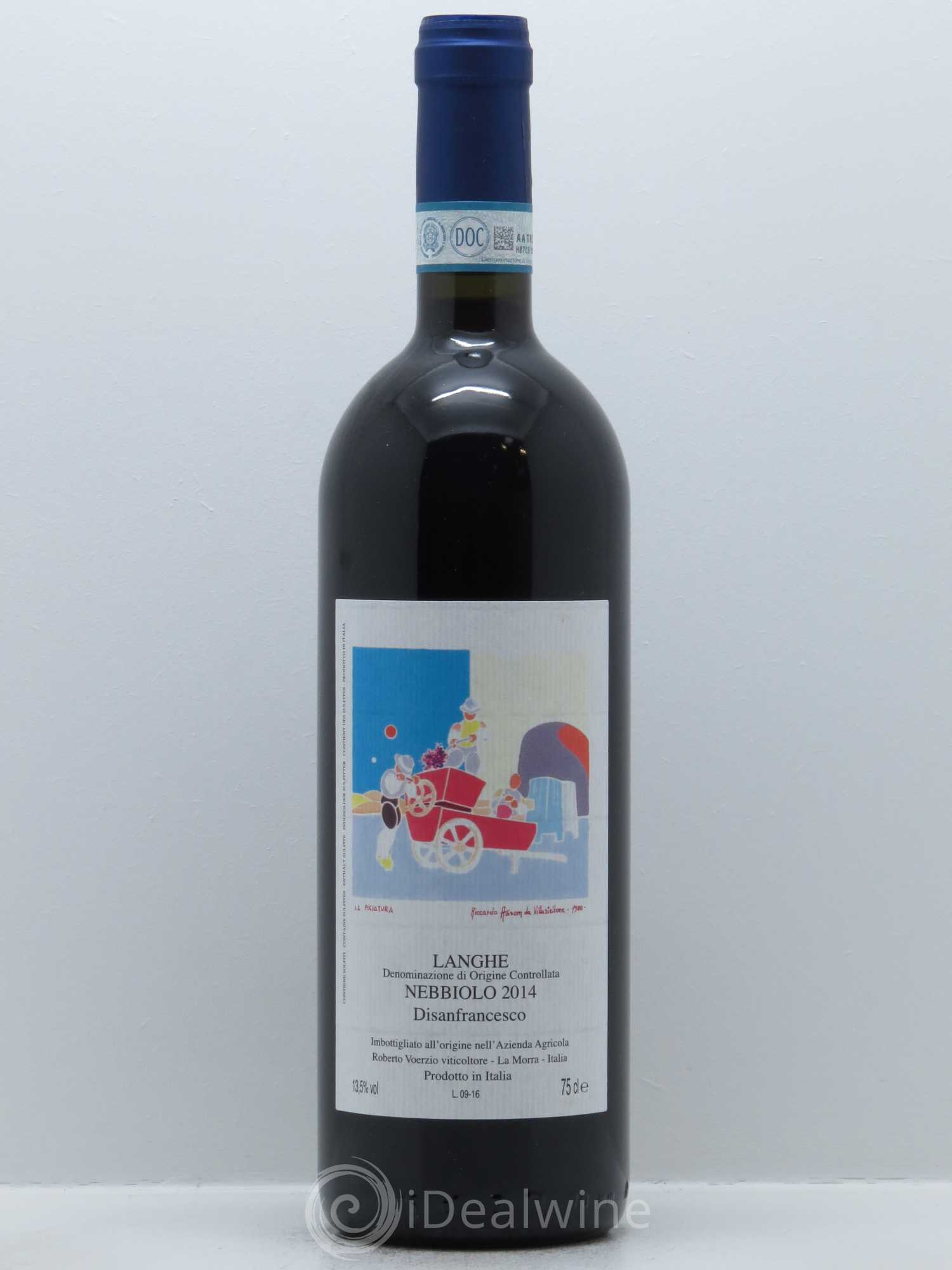 Langhe Nebbiolo DOC Roberto Voerzio Disanfrancesco 2014 - Lot de 1 bouteille - 0