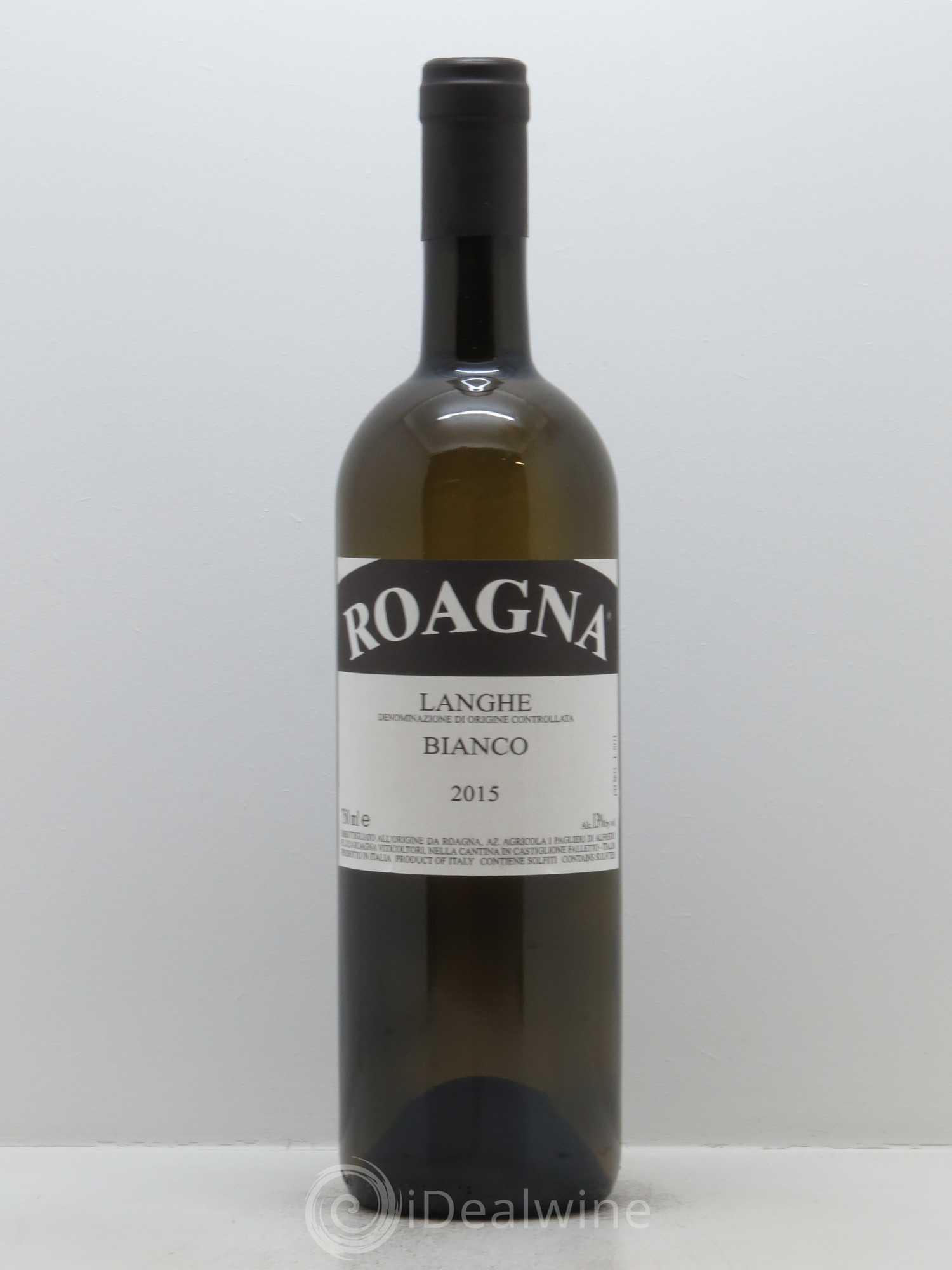Langhe DOC Bianco Roagna 2015 - Lot de 1 bouteille - 0