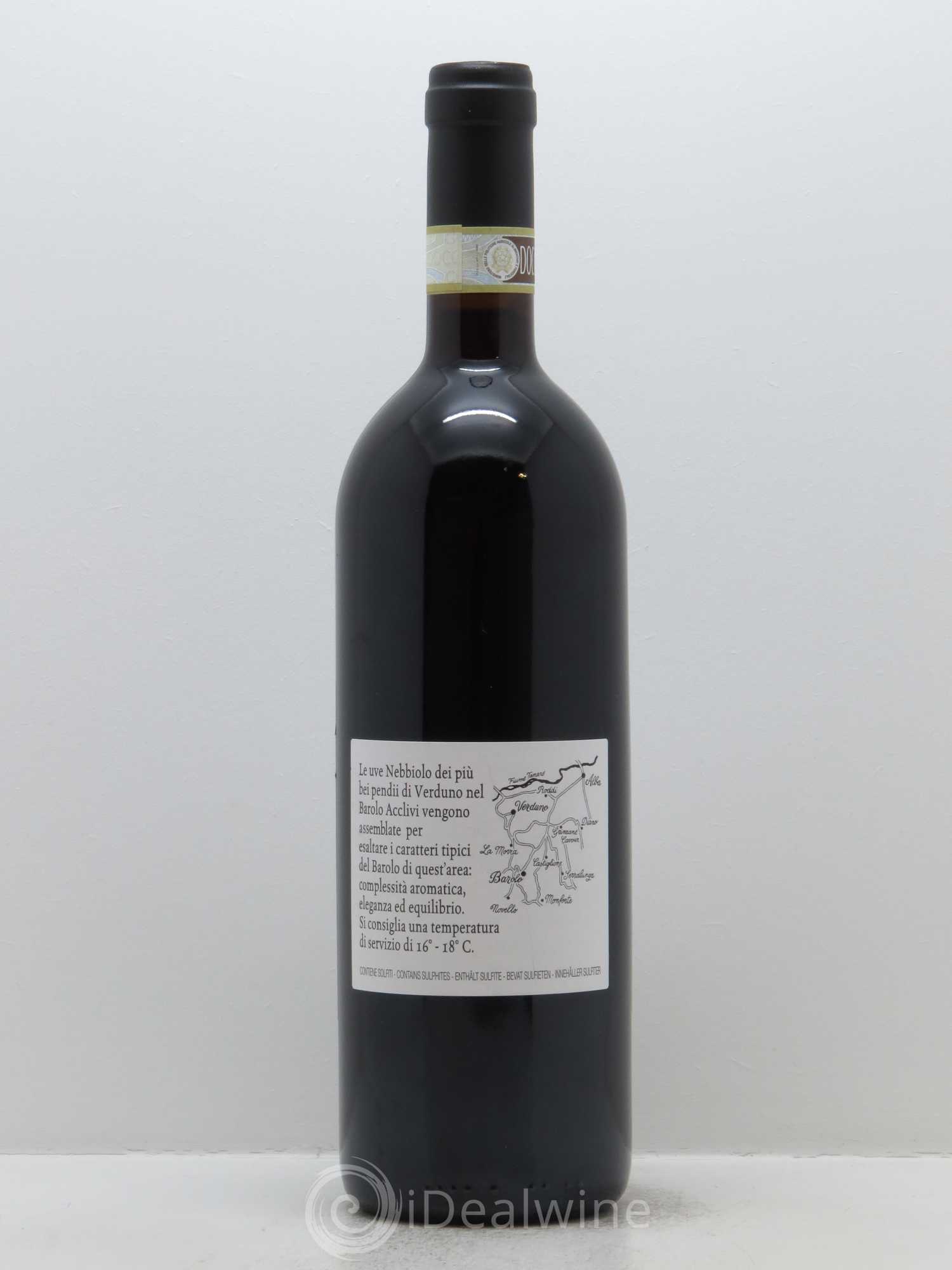 Barolo DOCG Acclivi Comm. Giovan Battista Burlotto 2012 - Lot de 1 bouteille - 1