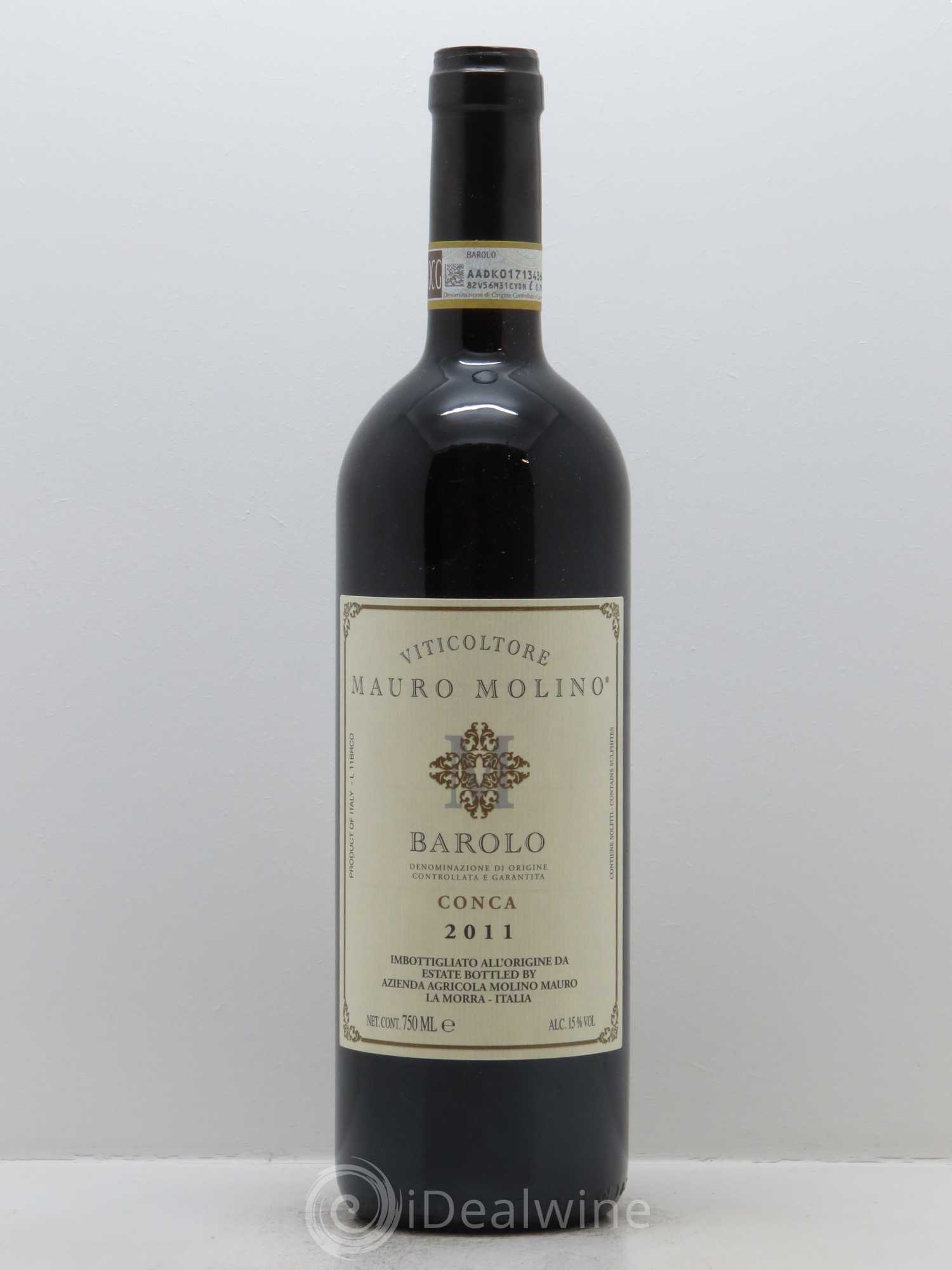 Barolo DOCG Mauro Molino Vigna Conca 2011 - Lot de 1 bouteille - 0
