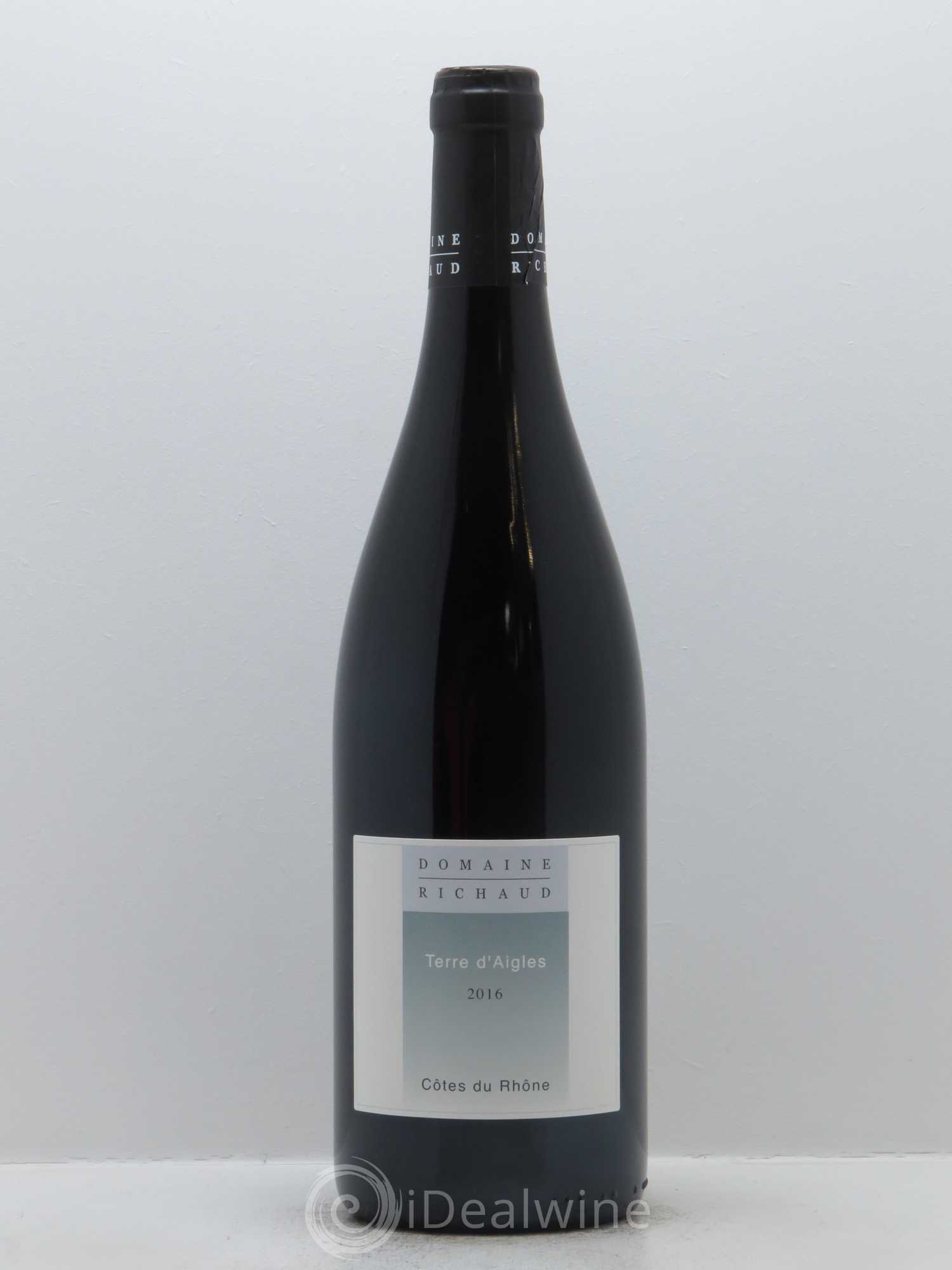 Côtes-du-Rhône Terre d'Aigles Marcel Richaud 2016 - Lot de 1 bouteille - 0