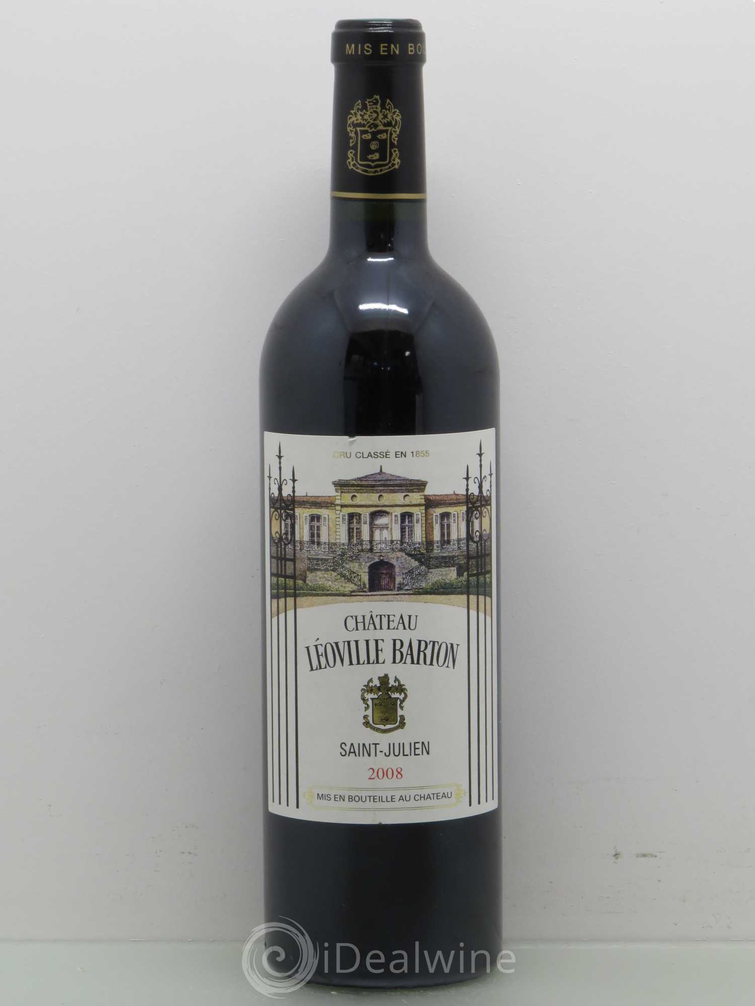 Château Léoville Barton 2ème Grand Cru Classé (sans prix de réserve) 2008 - Lot de 1 bouteille - 0