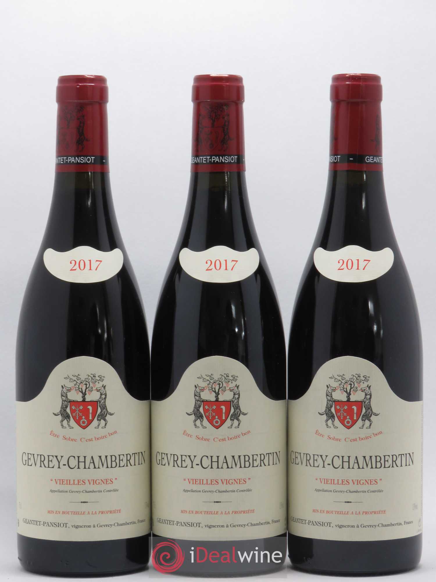 Gevrey-Chambertin Vieilles vignes Geantet-Pansiot 2017 - Lot de 6 bouteilles - 1