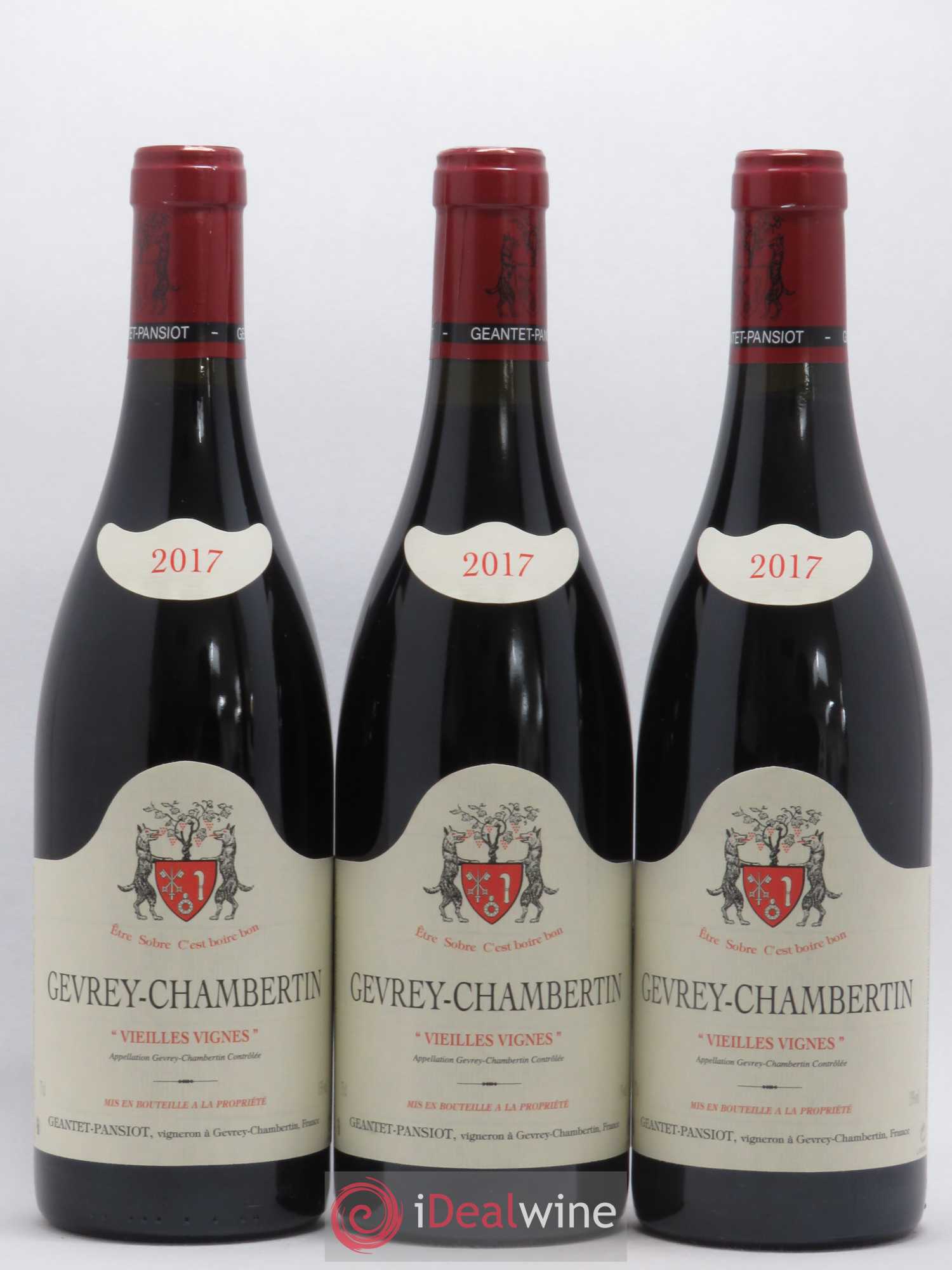 Gevrey-Chambertin Vieilles vignes Geantet-Pansiot 2017 - Lot de 6 bouteilles - 2