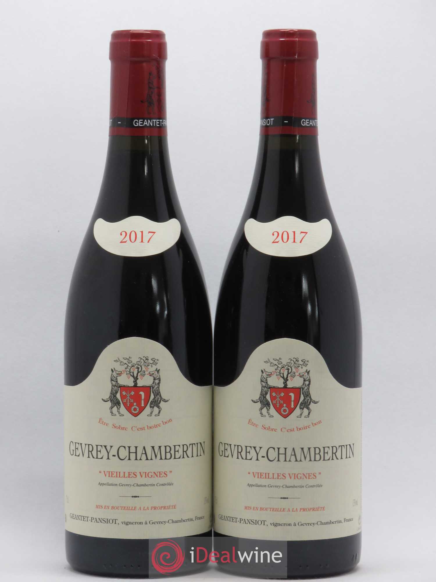 Gevrey-Chambertin Vieilles vignes Geantet-Pansiot 2017 - Lot de 2 bouteilles - 0
