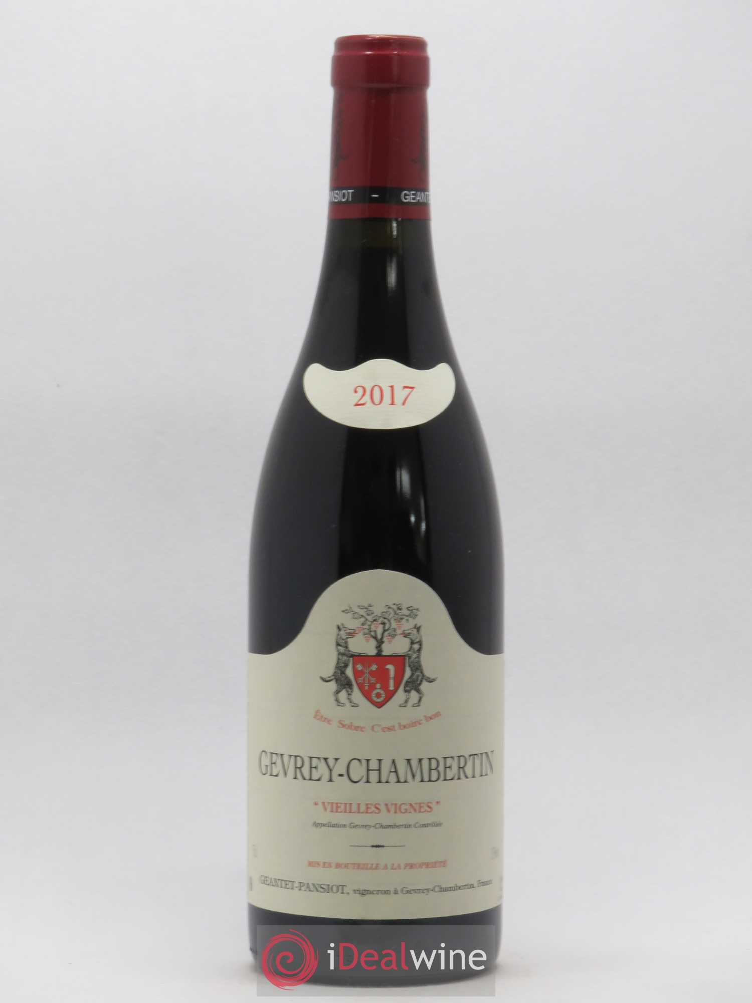 Gevrey-Chambertin Vieilles vignes Geantet-Pansiot 2017 - Lot de 1 bouteille - 0
