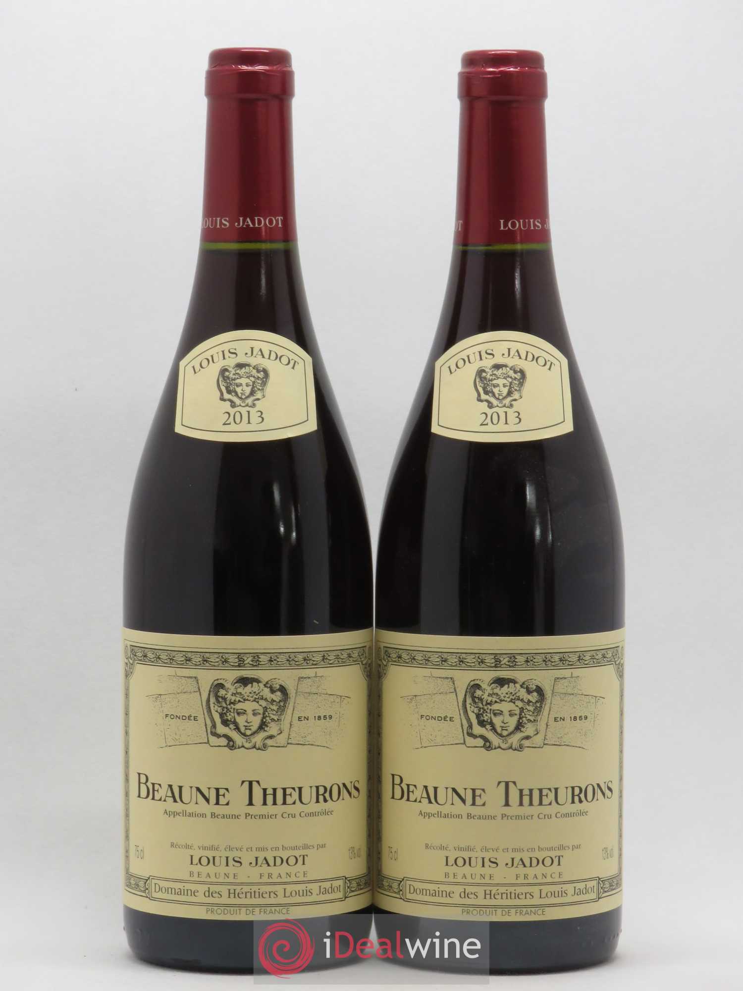 Beaune 1er Cru Theurons Maison Louis Jadot 2013 - Lot de 2 bouteilles - 0