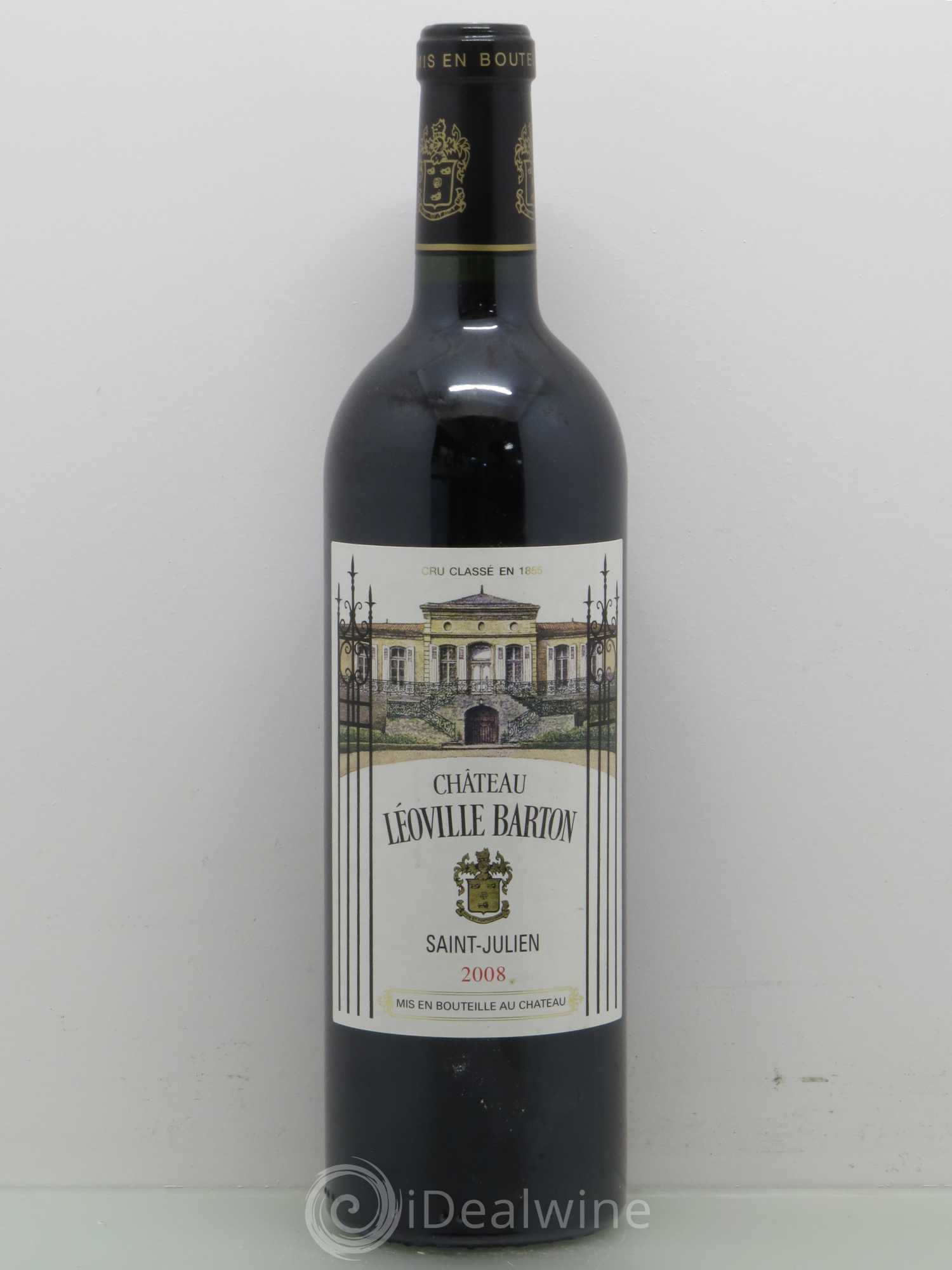 Château Léoville Barton 2ème Grand Cru Classé (sans prix de réserve) 2008 - Lot de 1 bouteille - 0