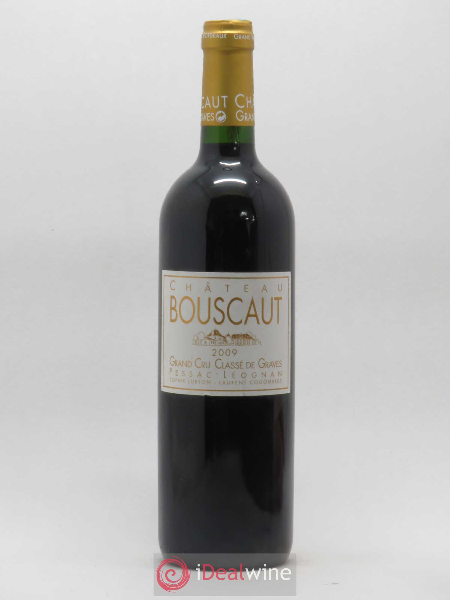 Château Bouscaut Cru Classé de Graves 2009 - Lot de 1 bouteille - 0