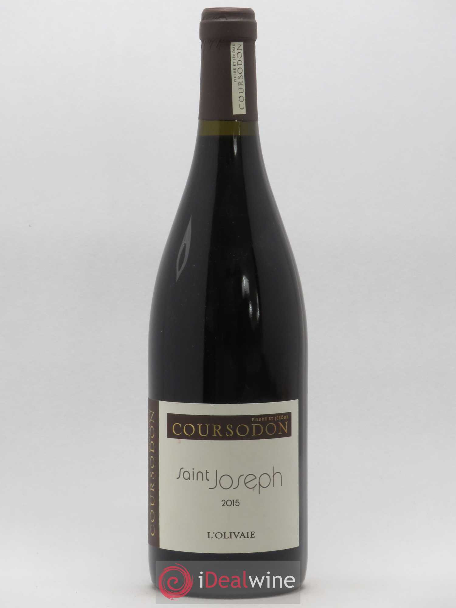 Saint-Joseph L'Olivaie Pierre et Jérôme Coursodon 2015 - Lot de 1 bouteille - 0