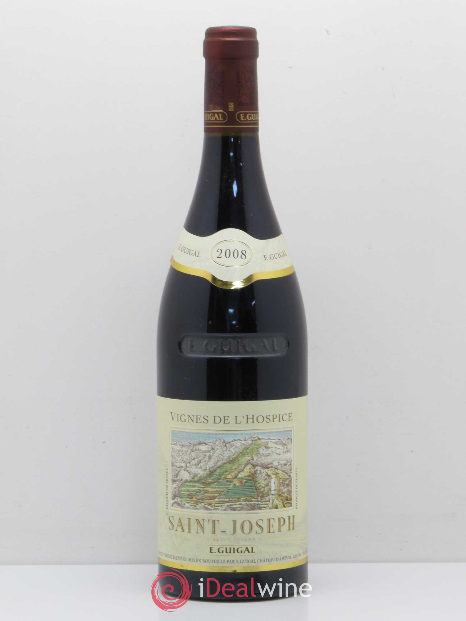 Saint-Joseph Vignes de l'Hospice Guigal (sans prix de réserve) 2008 - Lot de 1 bouteille - 0