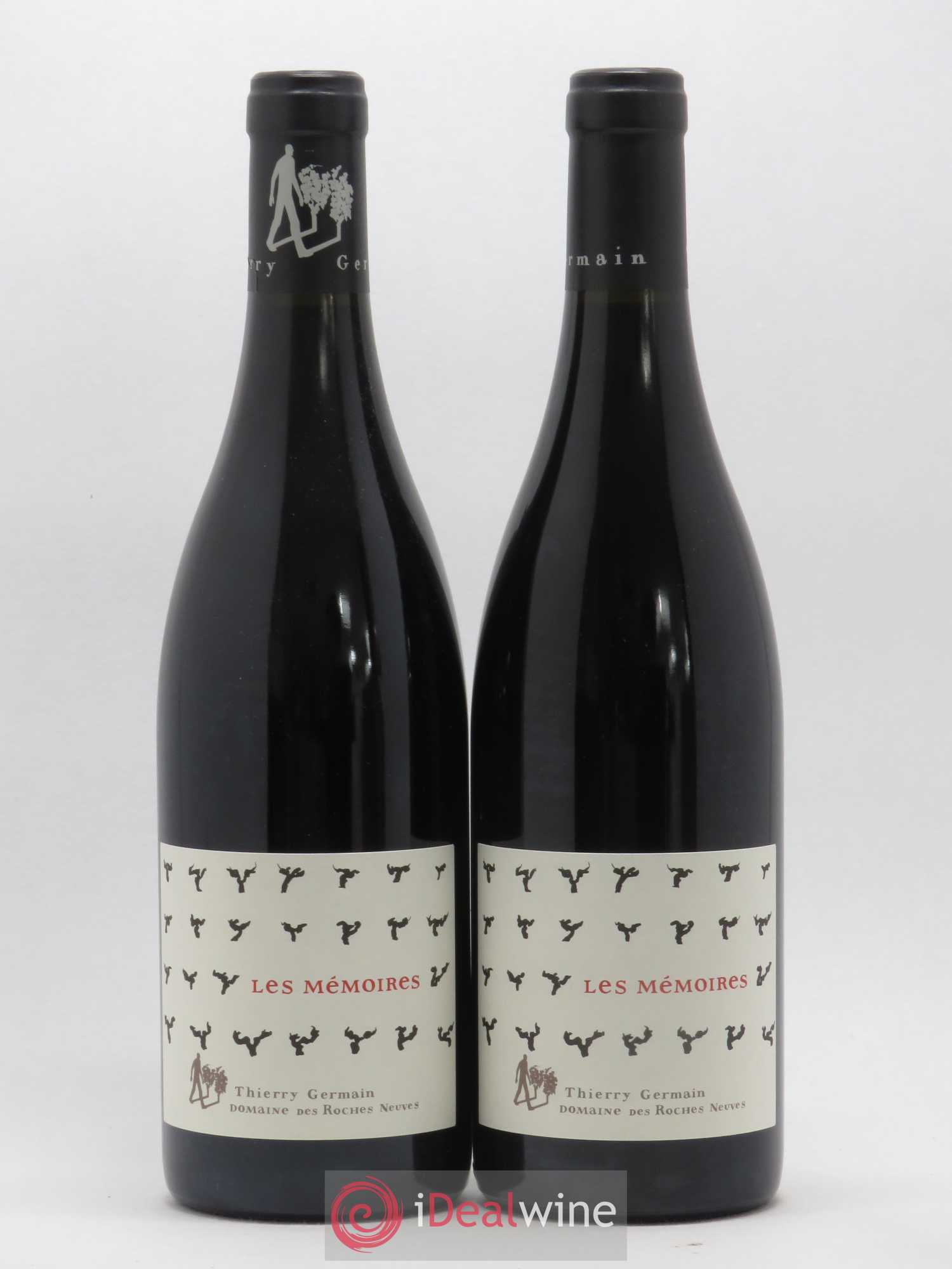 Saumur-Champigny Les Mémoires Domaine des Roches Neuves - Thierry Germain 2017 - Lot de 2 bouteilles - 0