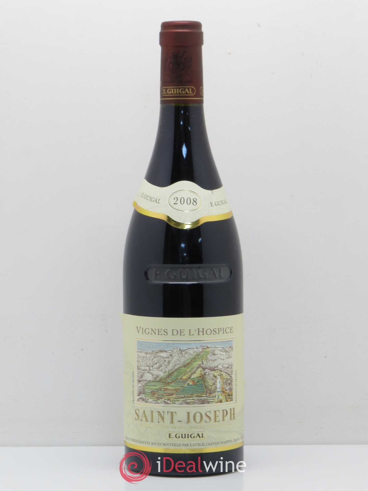 Saint-Joseph Vignes de l'Hospice Guigal (sans prix de réserve) 2008 - Lot de 1 bouteille - 0