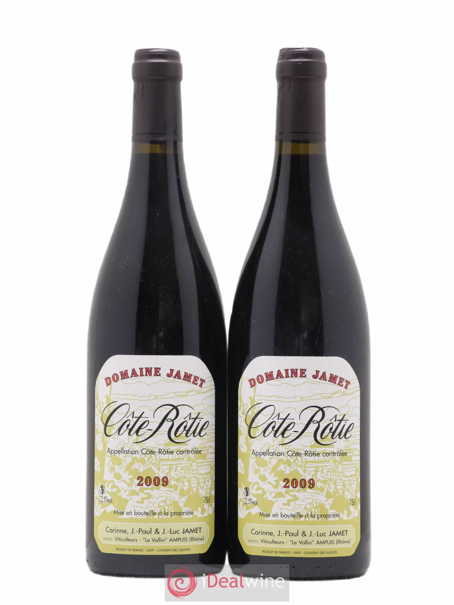Côte-Rôtie Jamet (Domaine) 2009 - Lot de 2 bouteilles - 0
