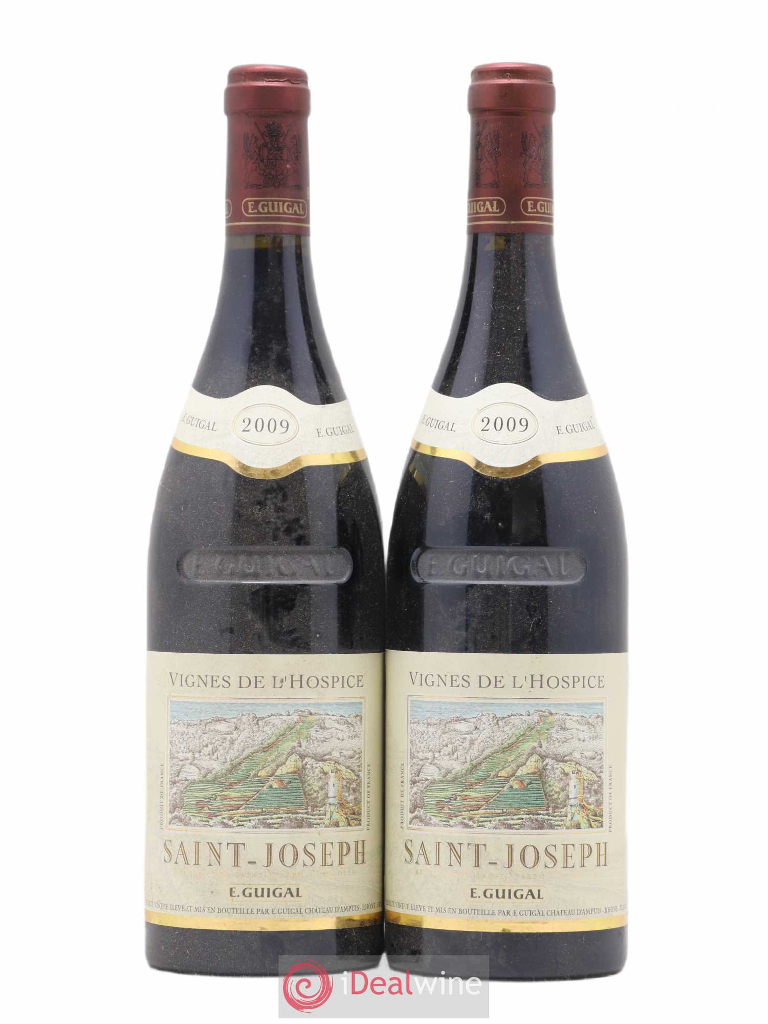 Saint-Joseph Vignes de l'Hospice Guigal 2009 - Lot de 2 bouteilles - 0