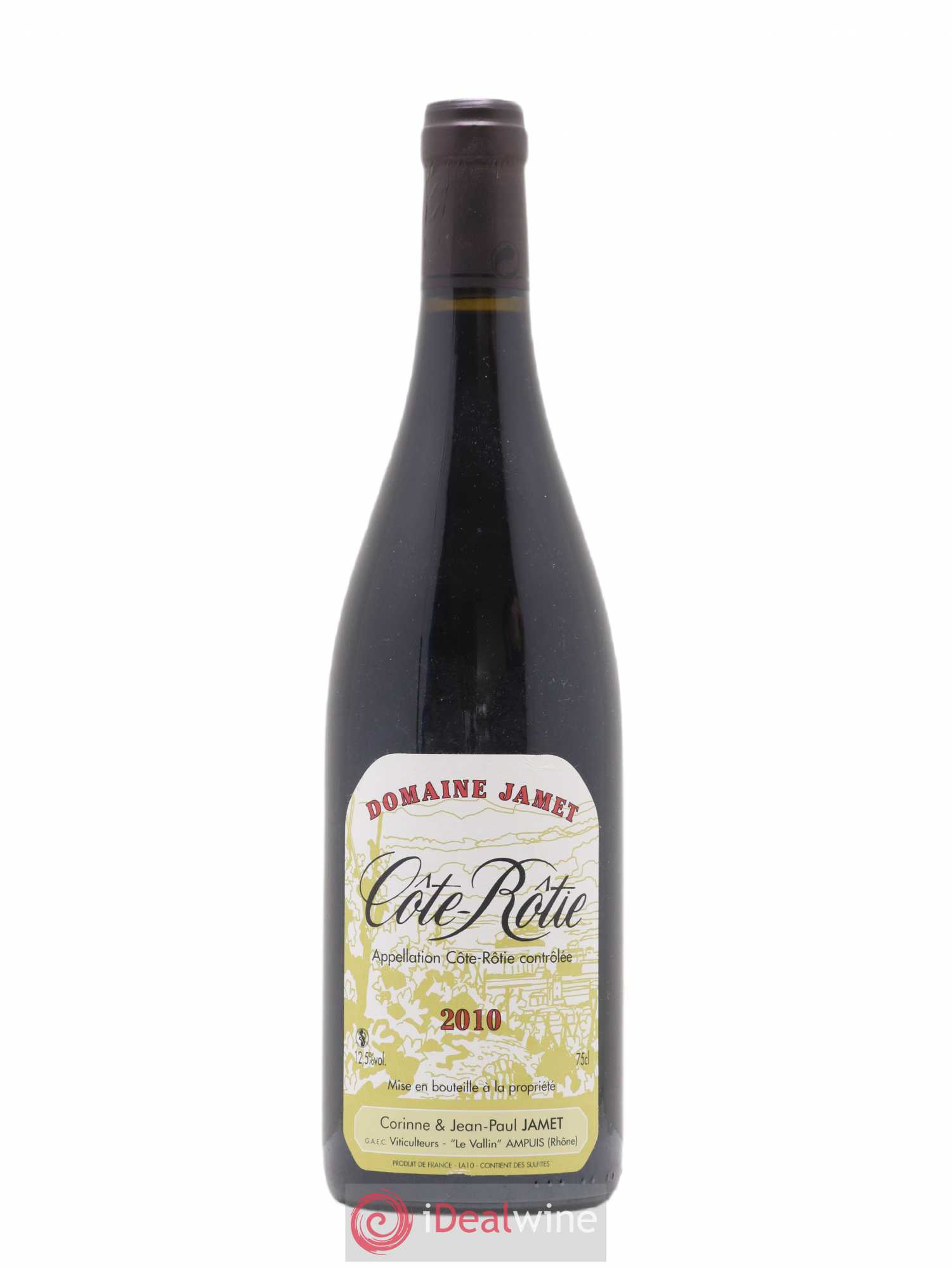 Côte-Rôtie Jamet (Domaine) 2010 - Lot de 1 bouteille - 0