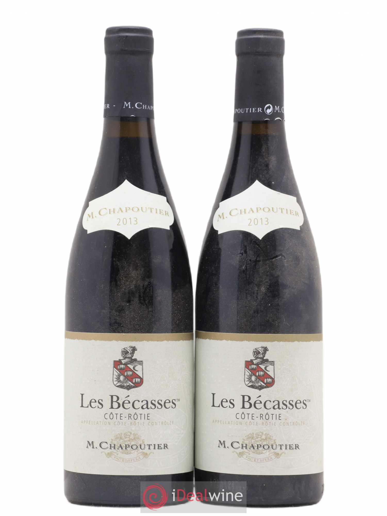Côte-Rôtie Les Bécasses Chapoutier 2013 - Lot de 2 bouteilles - 0