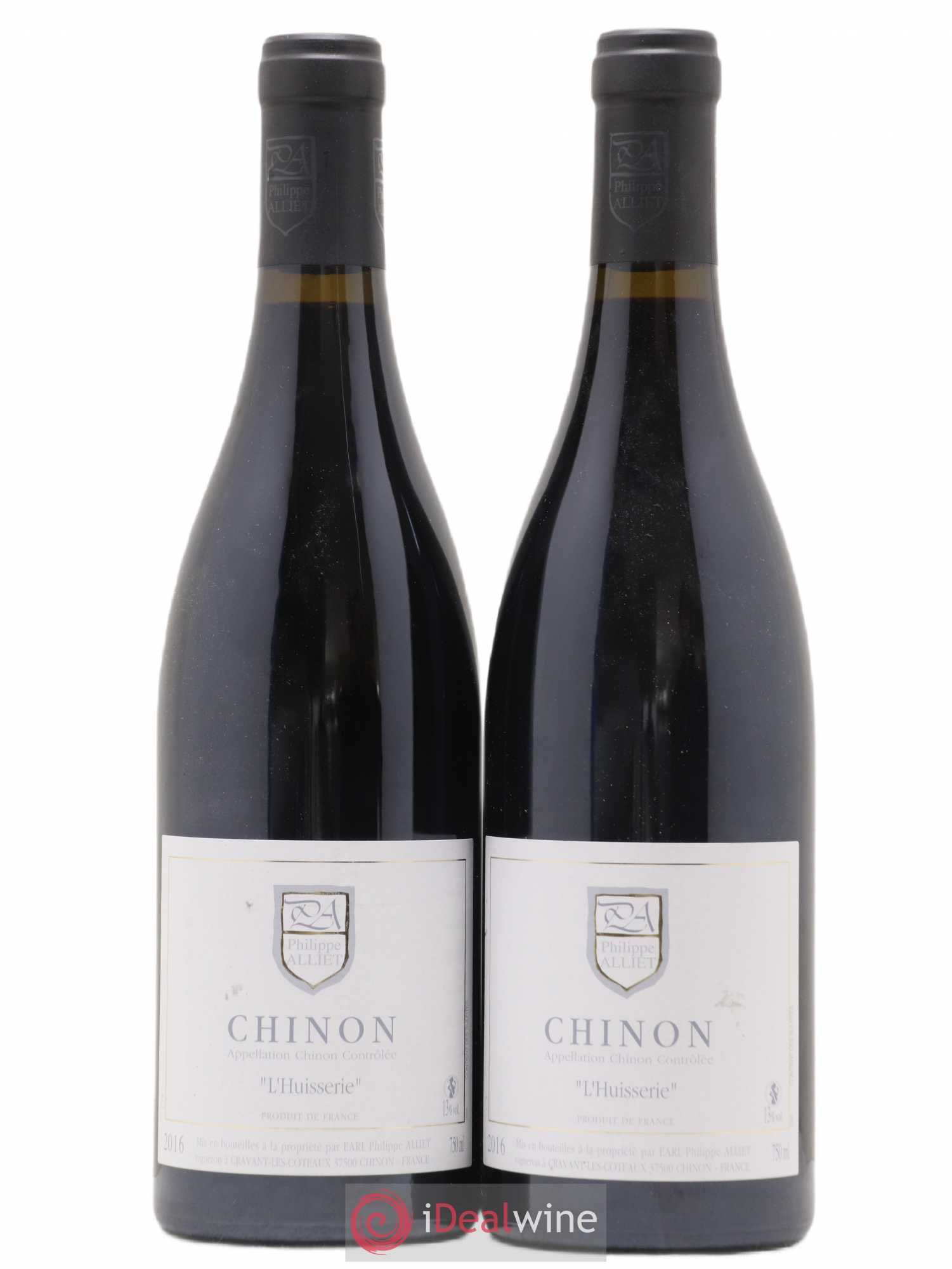 Chinon L'Huisserie Philippe Alliet 2016 - Lot de 2 bouteilles - 0