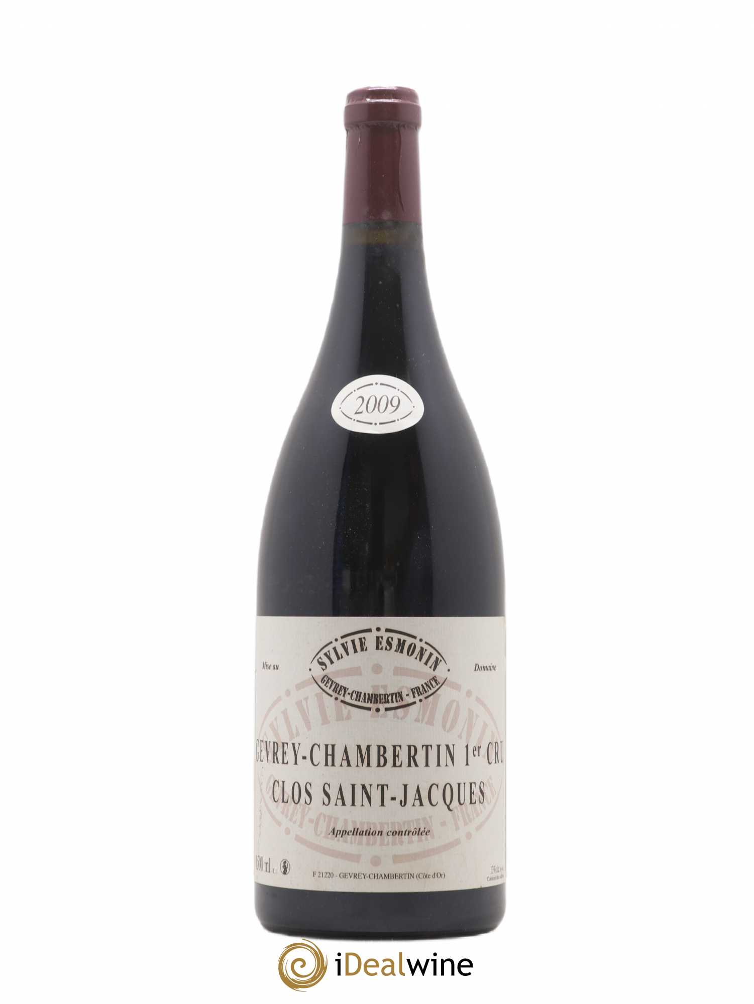 Gevrey-Chambertin 1er Cru Clos Saint Jacques Sylvie Esmonin 2009 - Lot de 1 magnum - 0