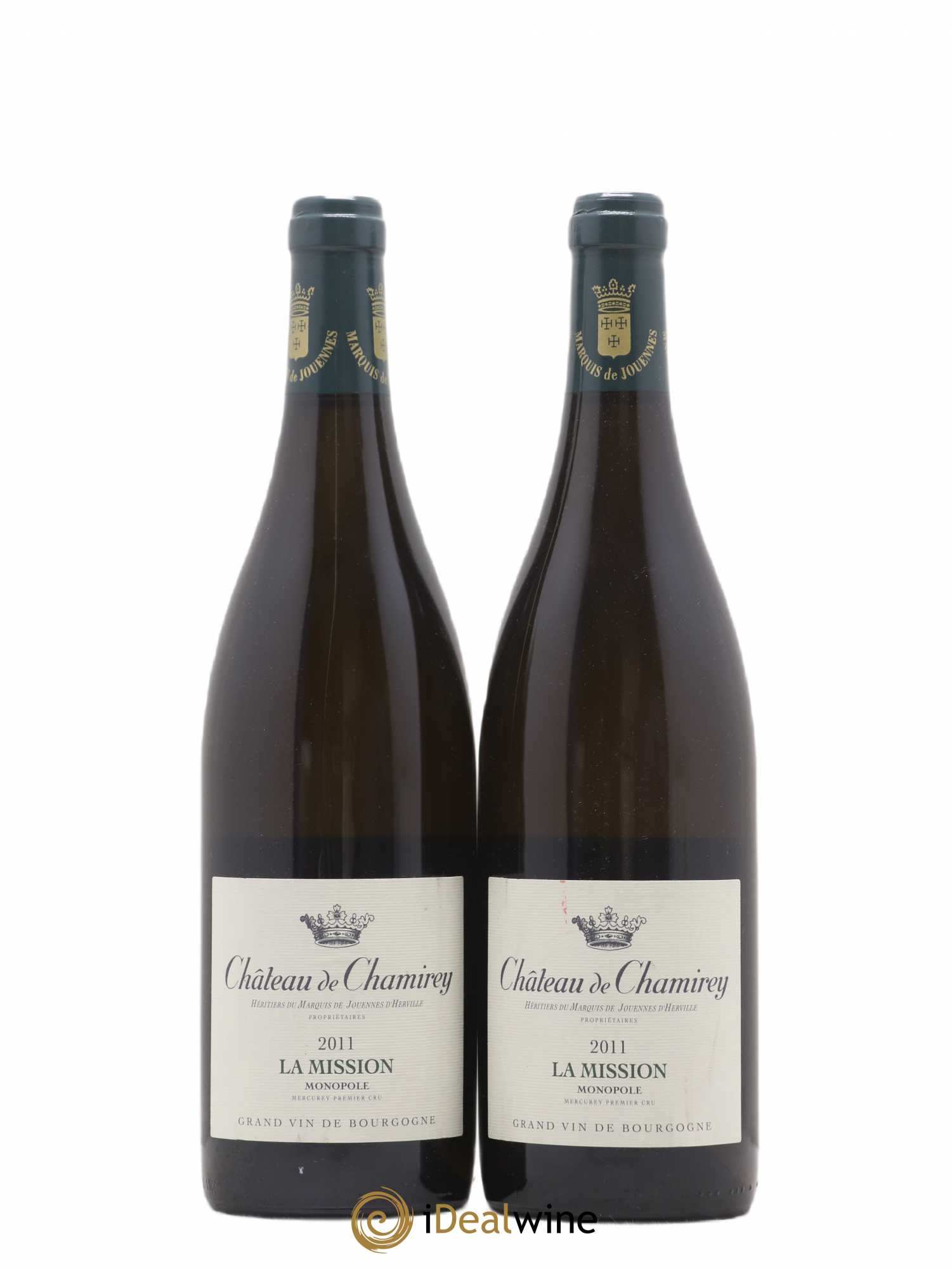 Mercurey 1er Cru La Mission Château de Chamirey 2011 - Lot de 2 bouteilles - 0