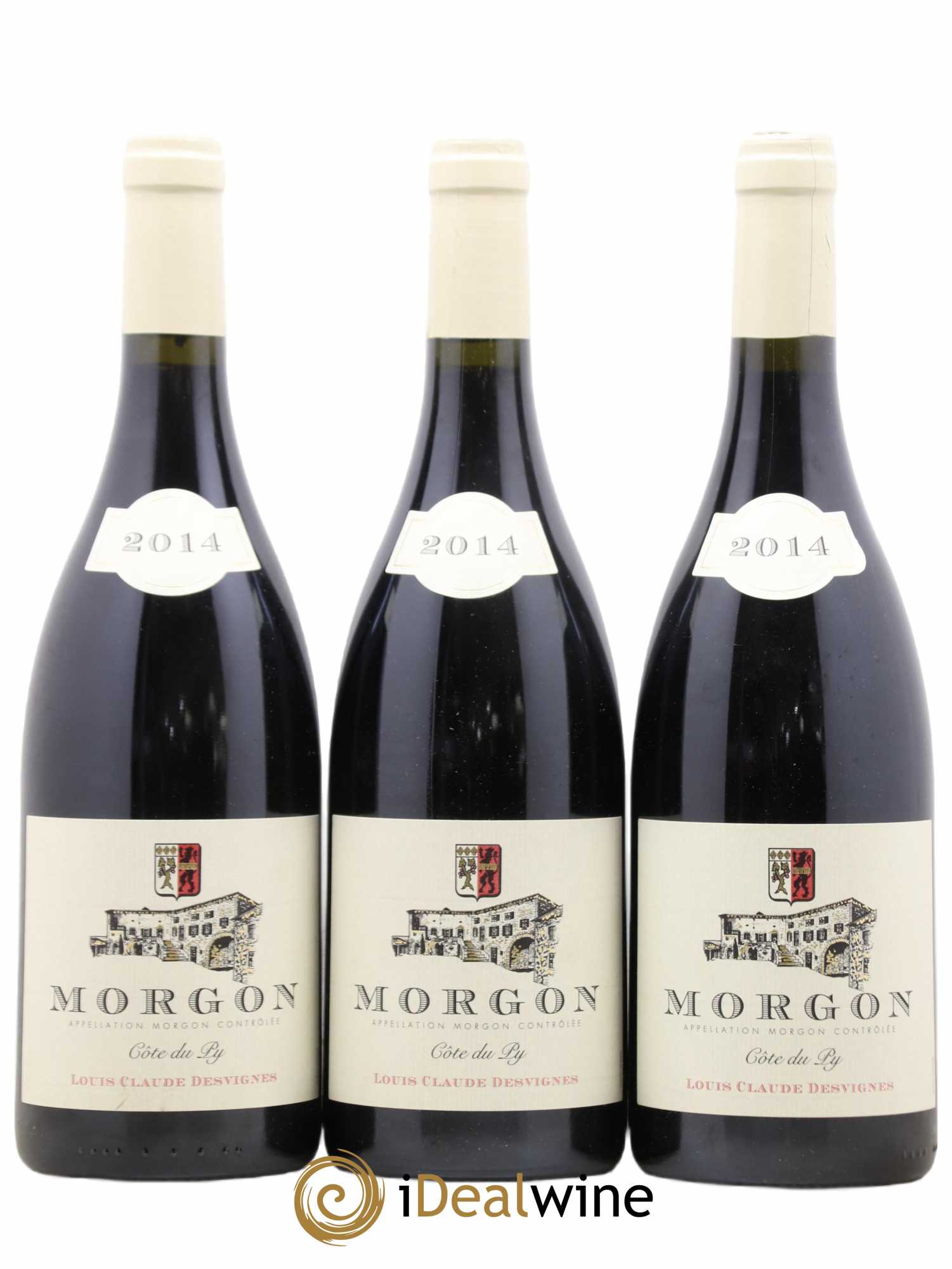 Morgon Côte du Py Louis-Claude Desvignes 2014 - Lot de 3 bouteilles - 0