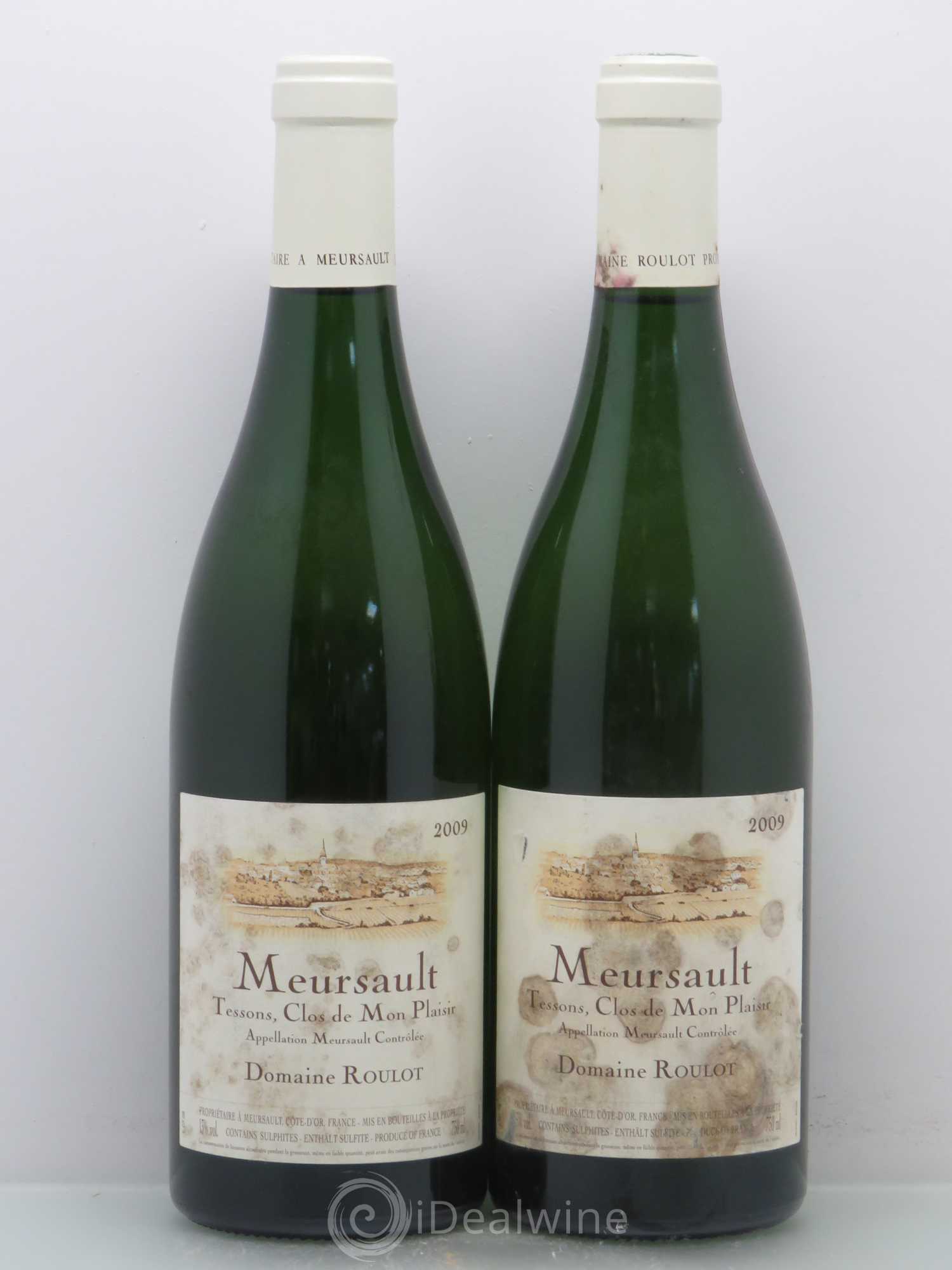 Meursault Les Tessons Clos de Mon plaisir Roulot (Domaine) 2009 - Lot de 2 bouteilles - 0