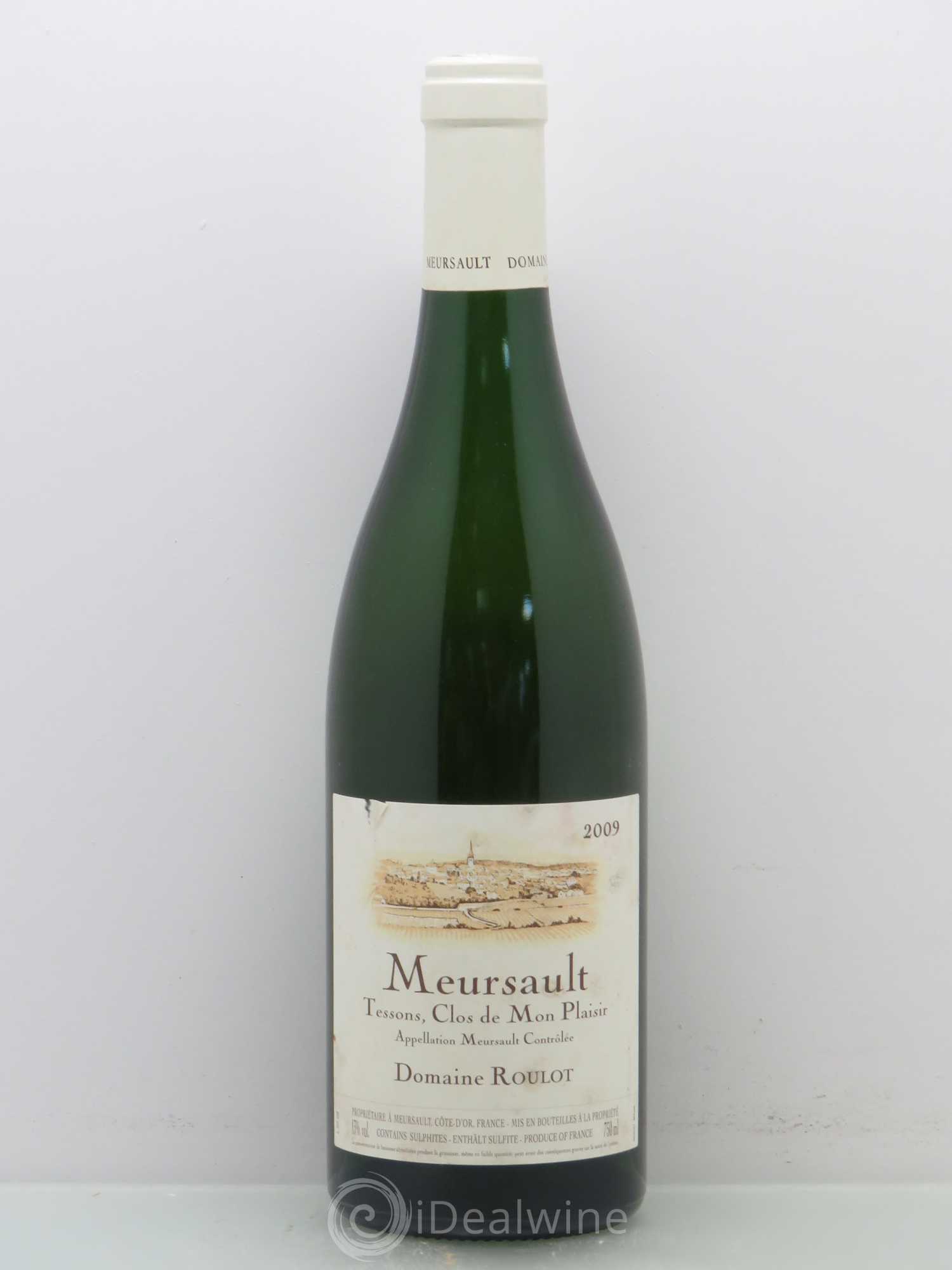 Meursault Les Tessons Clos de Mon plaisir Roulot (Domaine) 2009 - Lot de 1 bouteille - 0