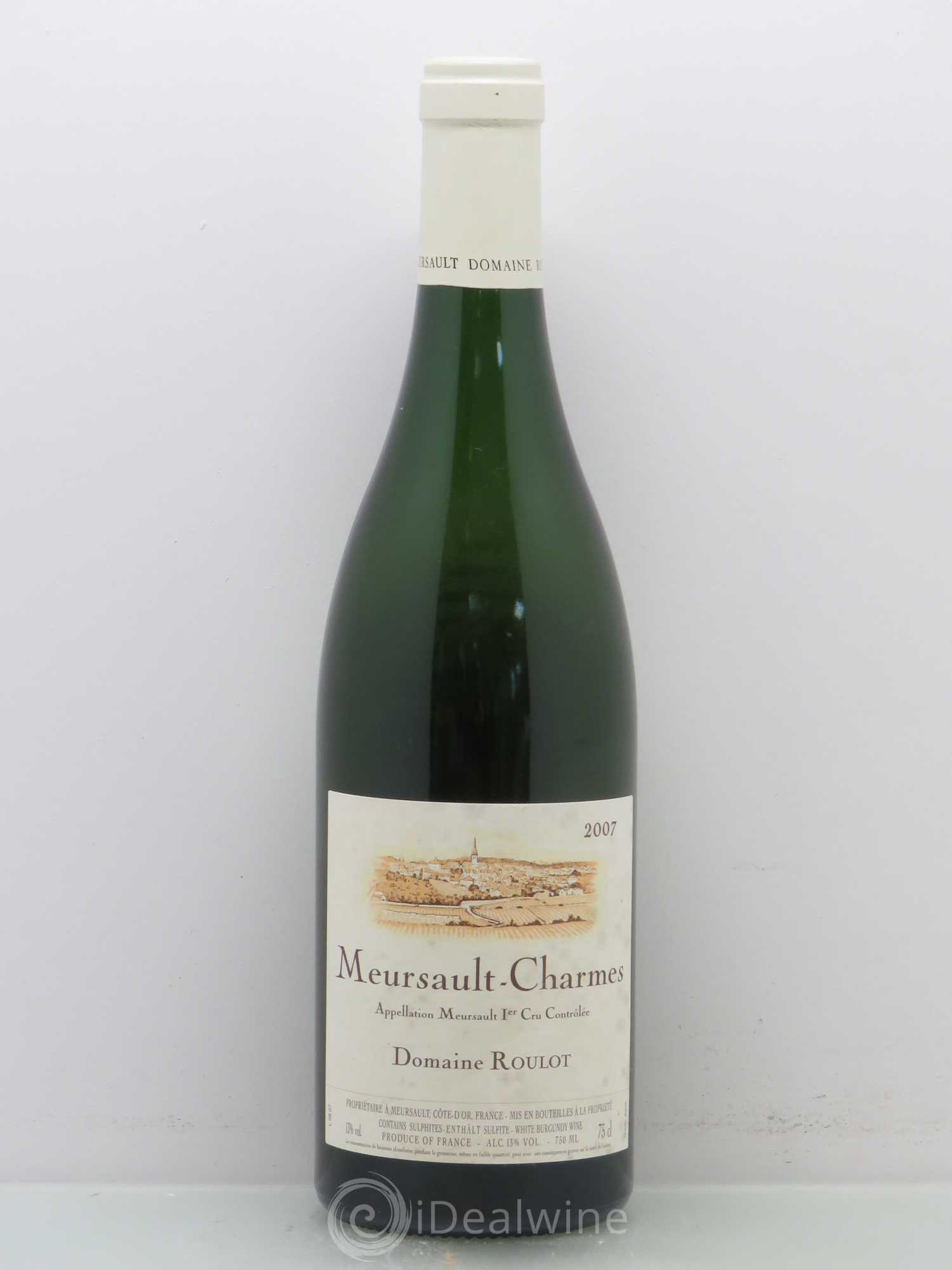 Meursault 1er Cru Charmes Roulot (Domaine) 2007 - Lot de 1 bouteille - 0