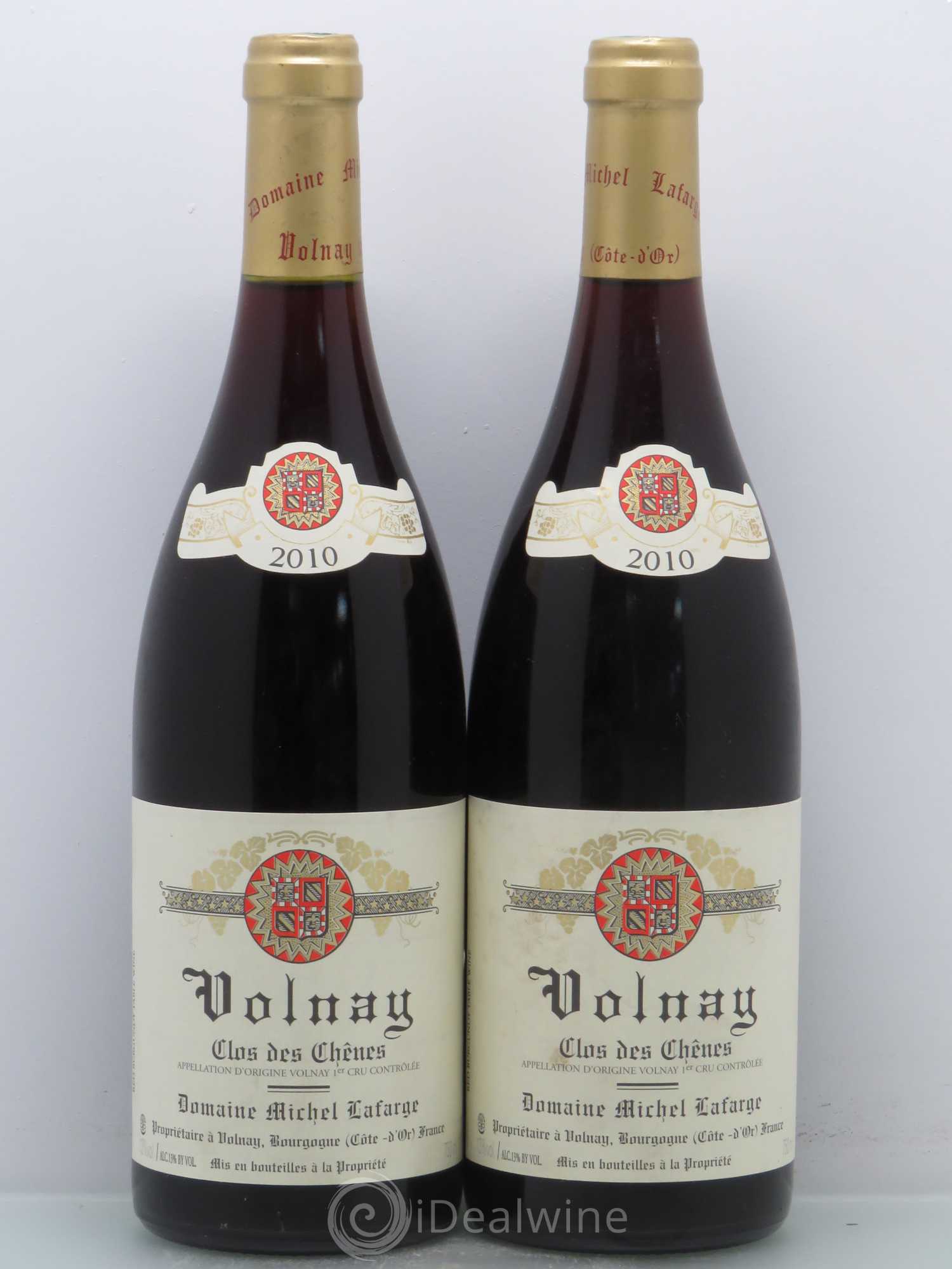 Volnay 1er Cru Clos des Chênes Lafarge (Domaine) 2010 - Lot de 2 bouteilles - 0
