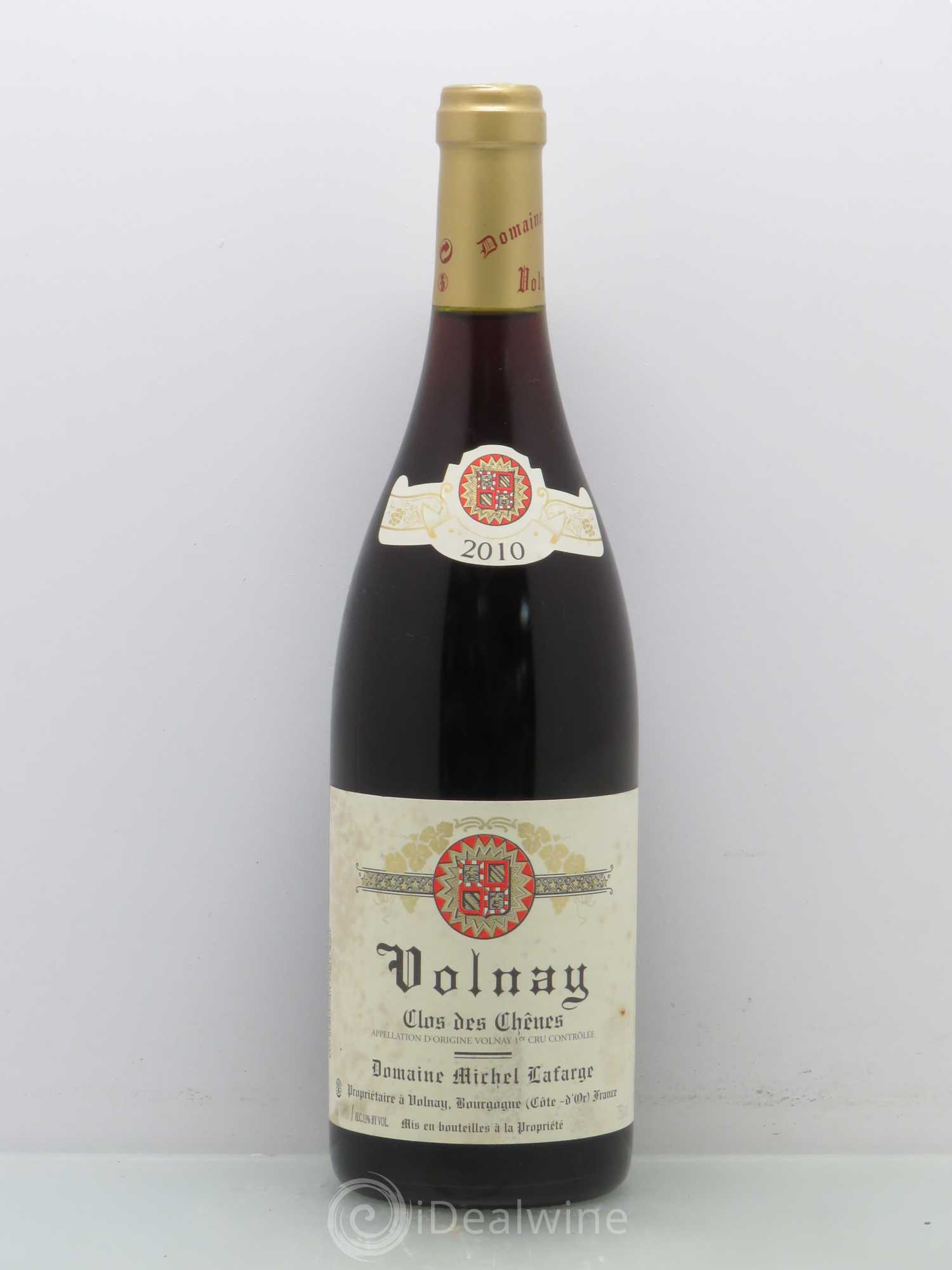 Volnay 1er Cru Clos des Chênes Lafarge (Domaine) 2010 - Lot de 1 bouteille - 0