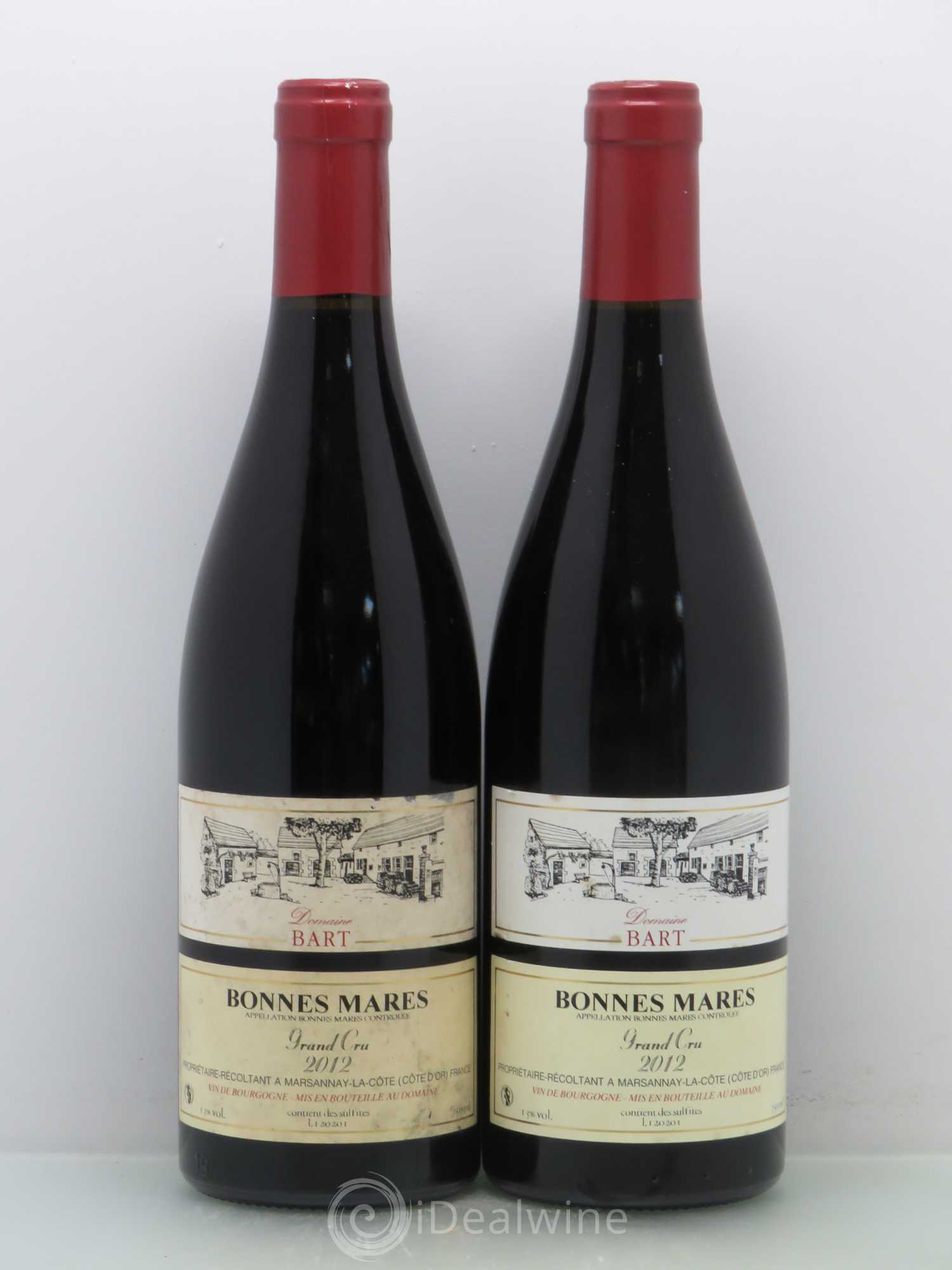 Bonnes-Mares Grand Cru Bart (Domaine) 2012 - Lot de 2 bouteilles - 0