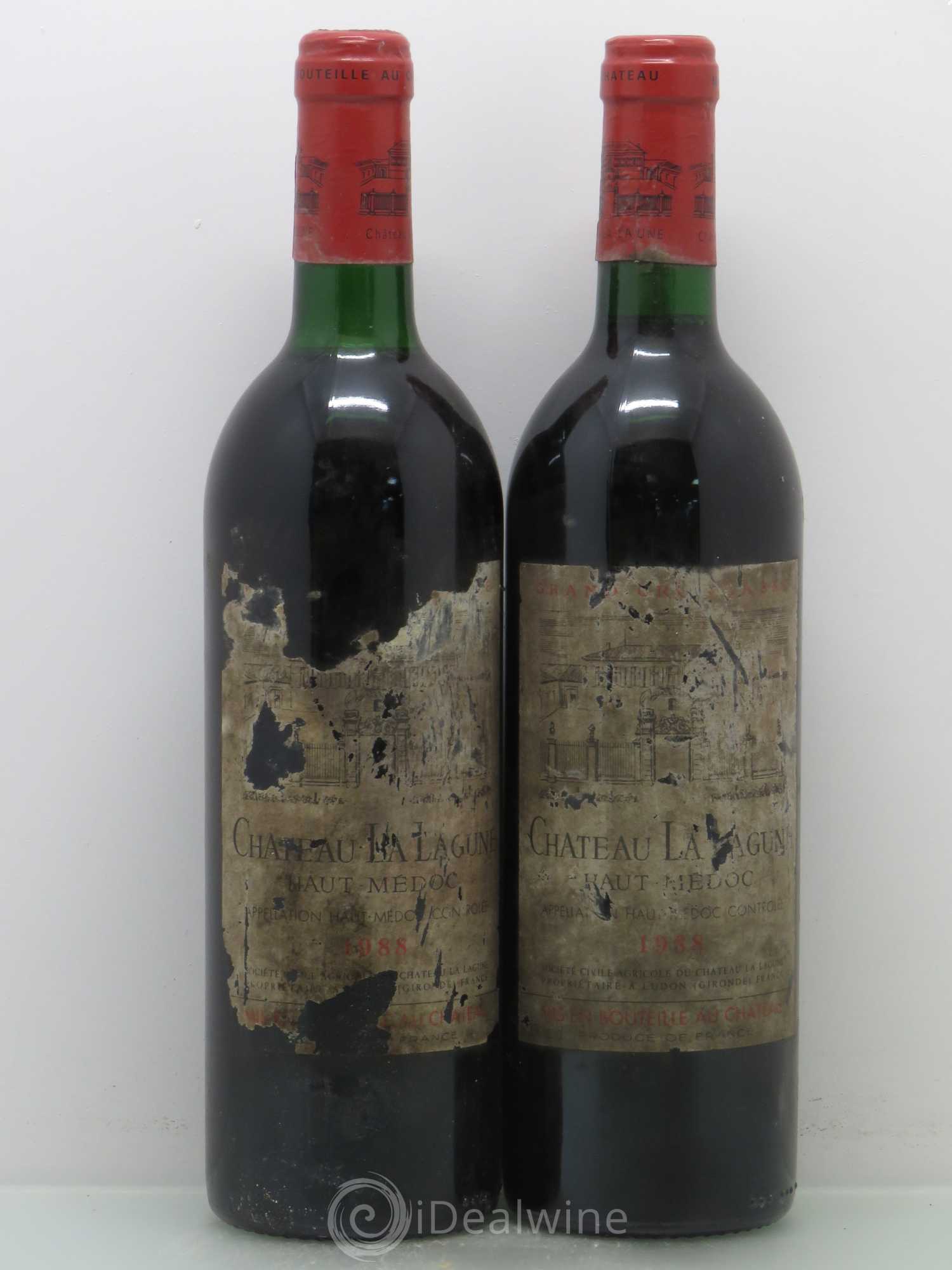 Château la Lagune 3ème Grand Cru Classé 1988 - Lot de 2 bouteilles - 0