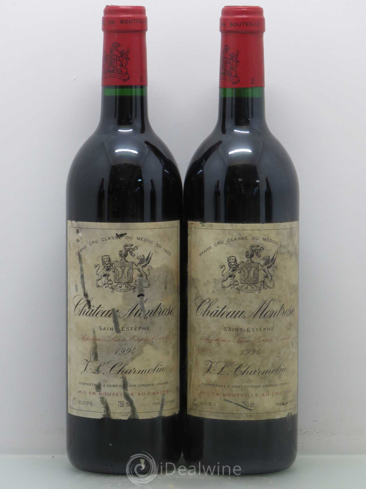 Château Montrose 2ème Grand Cru Classé 1994 - Lot de 4 bouteilles - 2