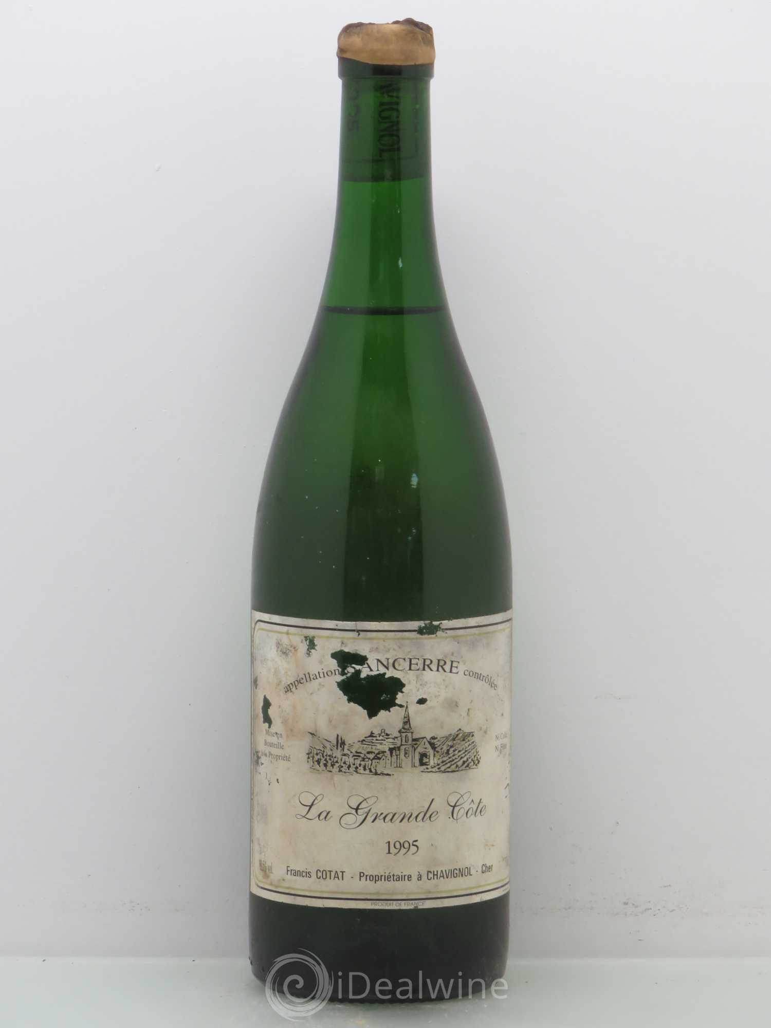 Sancerre La Grande Côte Francis Cotat 1995 - Posten von 1 Flasche - 0