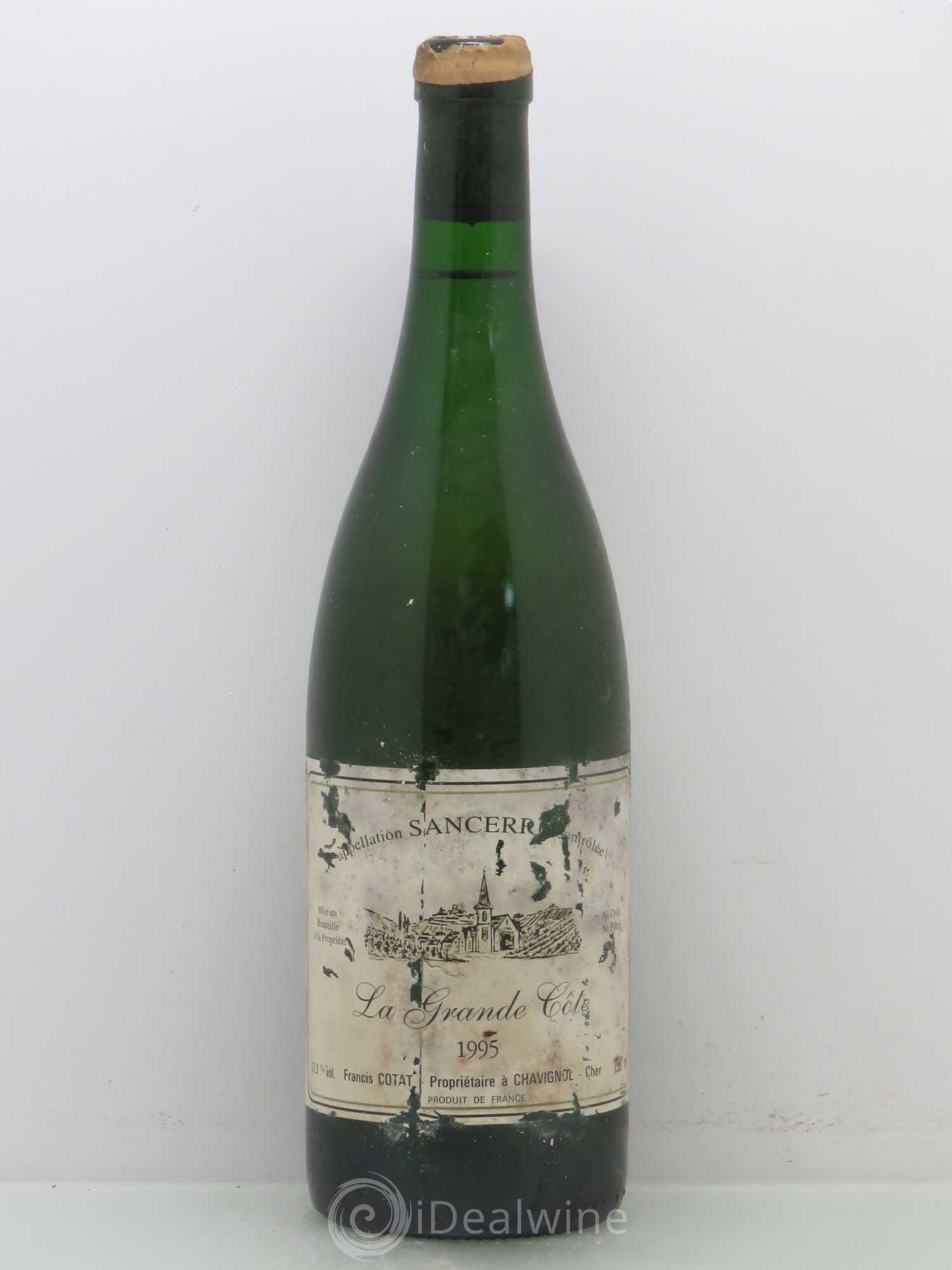 Sancerre La Grande Côte Francis Cotat 1995 - Posten von 1 Flasche - 0