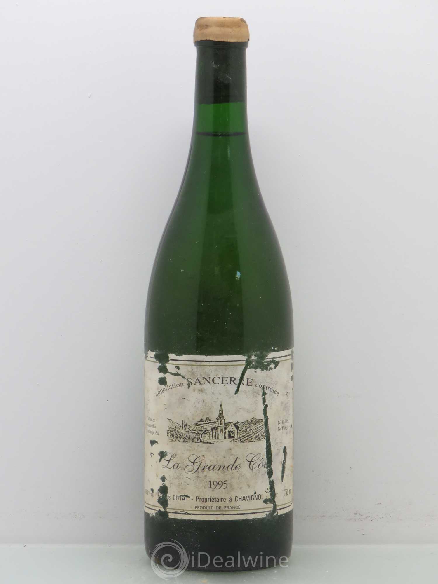 Sancerre La Grande Côte Francis Cotat 1995 - Posten von 1 Flasche - 0