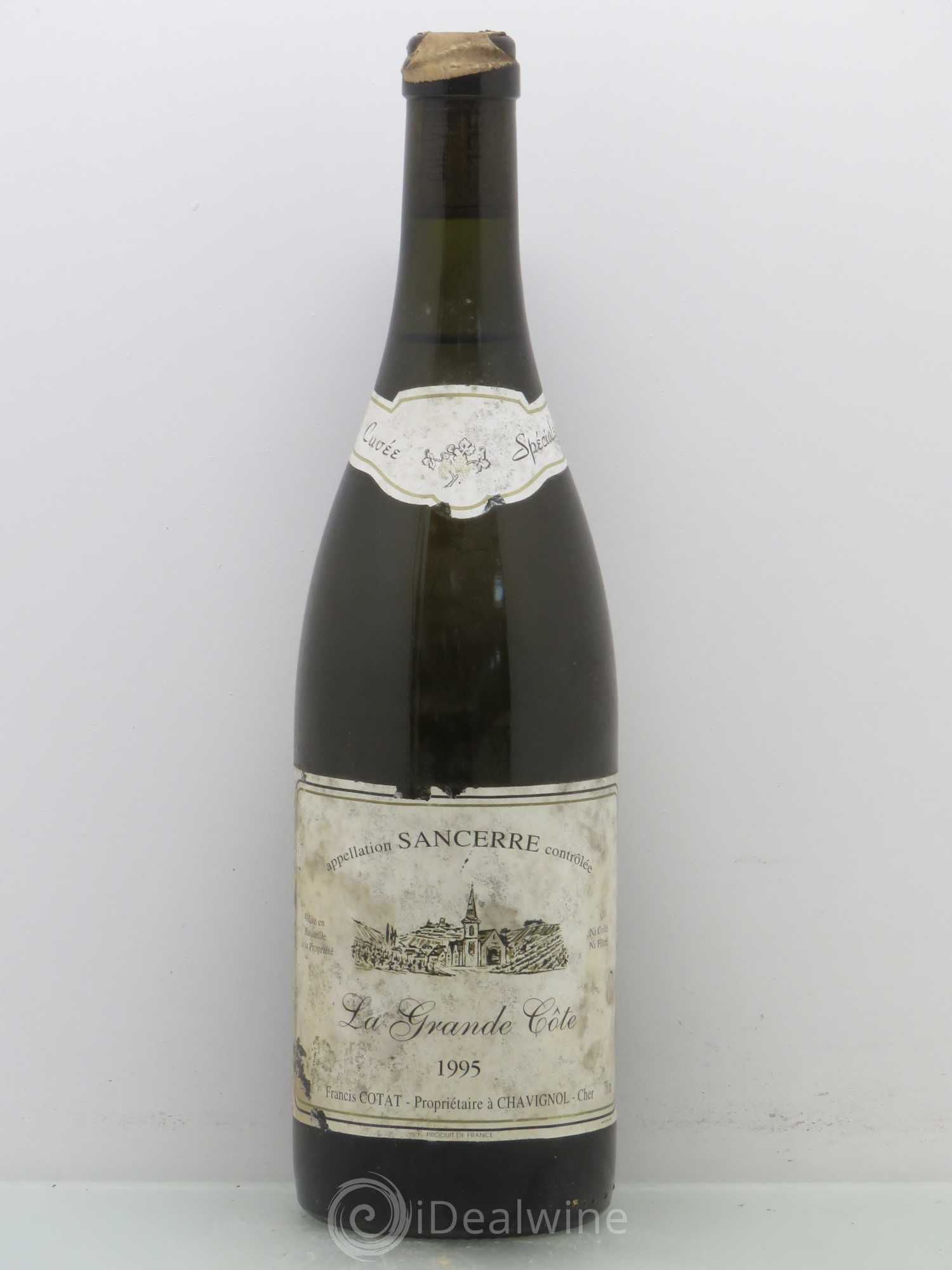 Sancerre La Grande Côte Francis Cotat La Cuvée Spéciale 1995 - Posten von 1 Flasche - 0